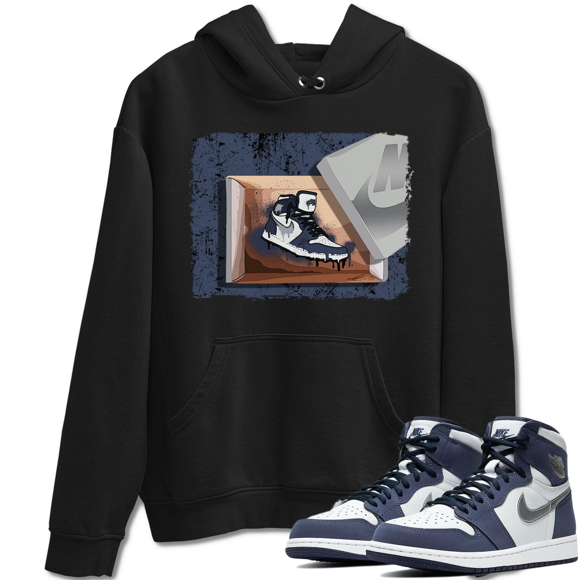 New Kicks Unisex Tops - Air Jordan 1 Midnight Navy
