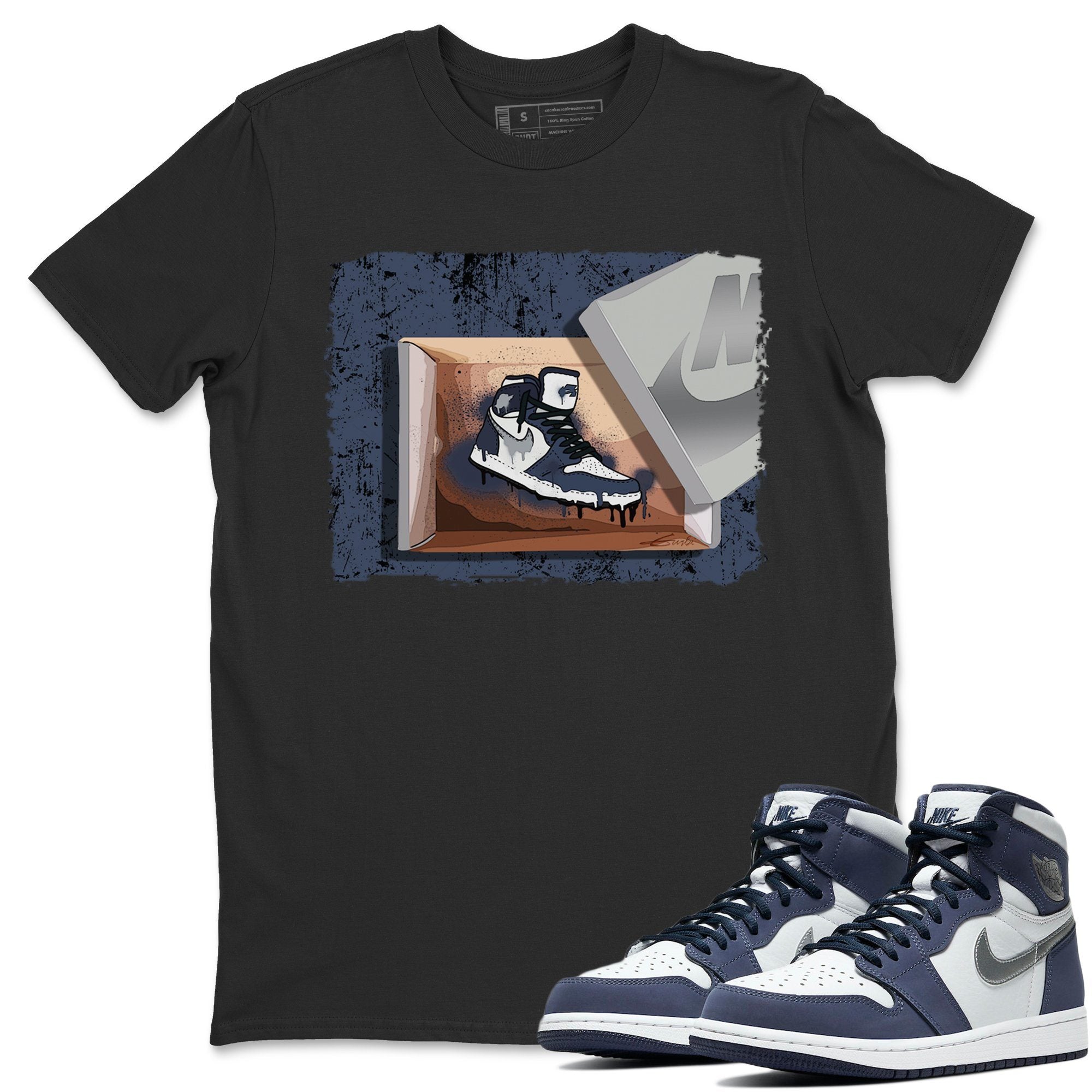 New Kicks Unisex Tops - Air Jordan 1 Midnight Navy