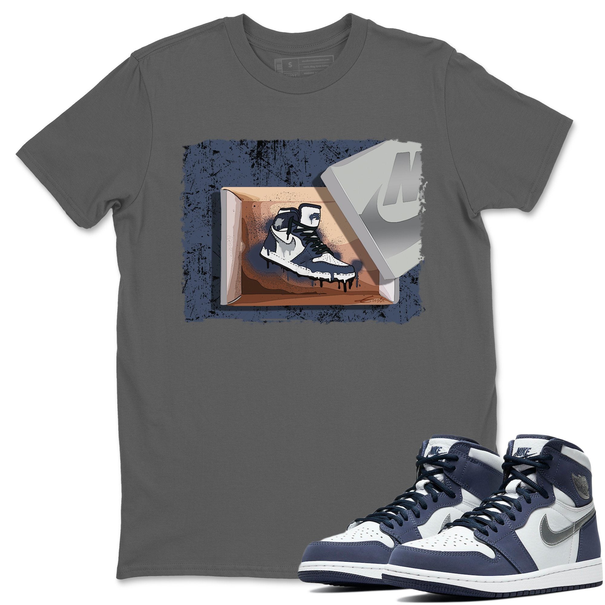 New Kicks Unisex Tops - Air Jordan 1 Midnight Navy