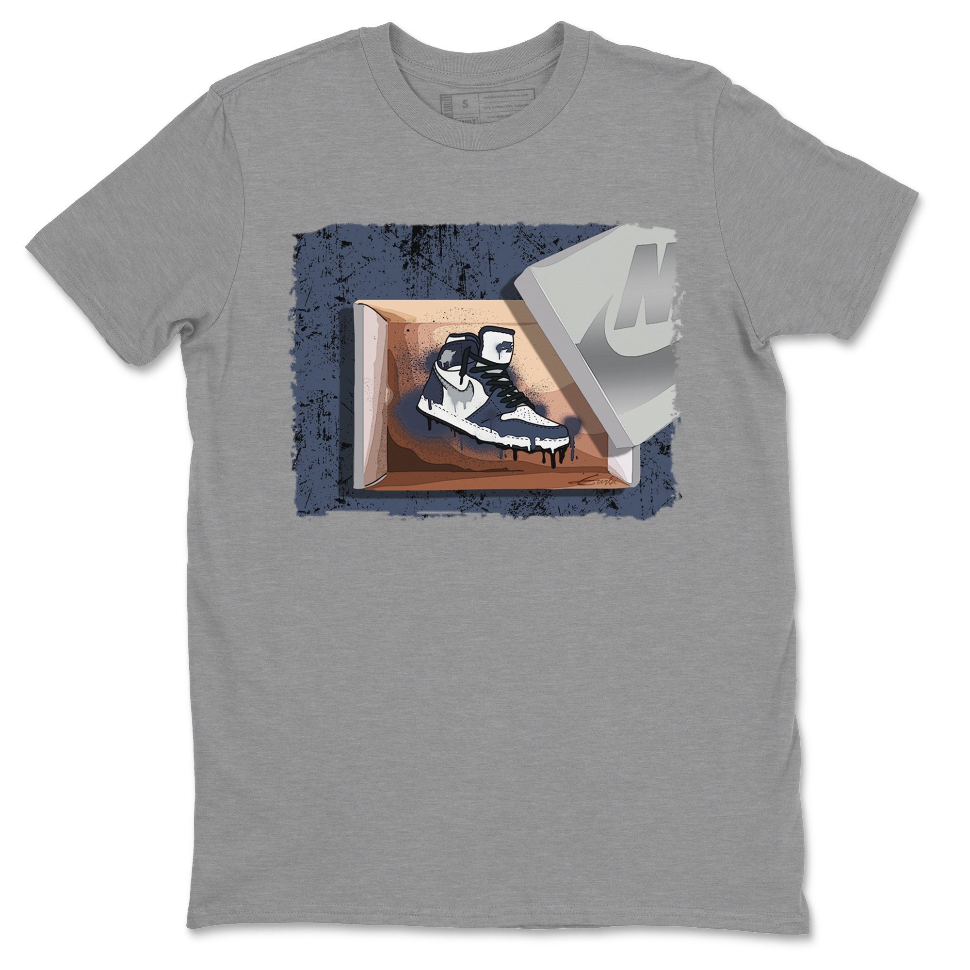 New Kicks Unisex Tops - Air Jordan 1 Midnight Navy