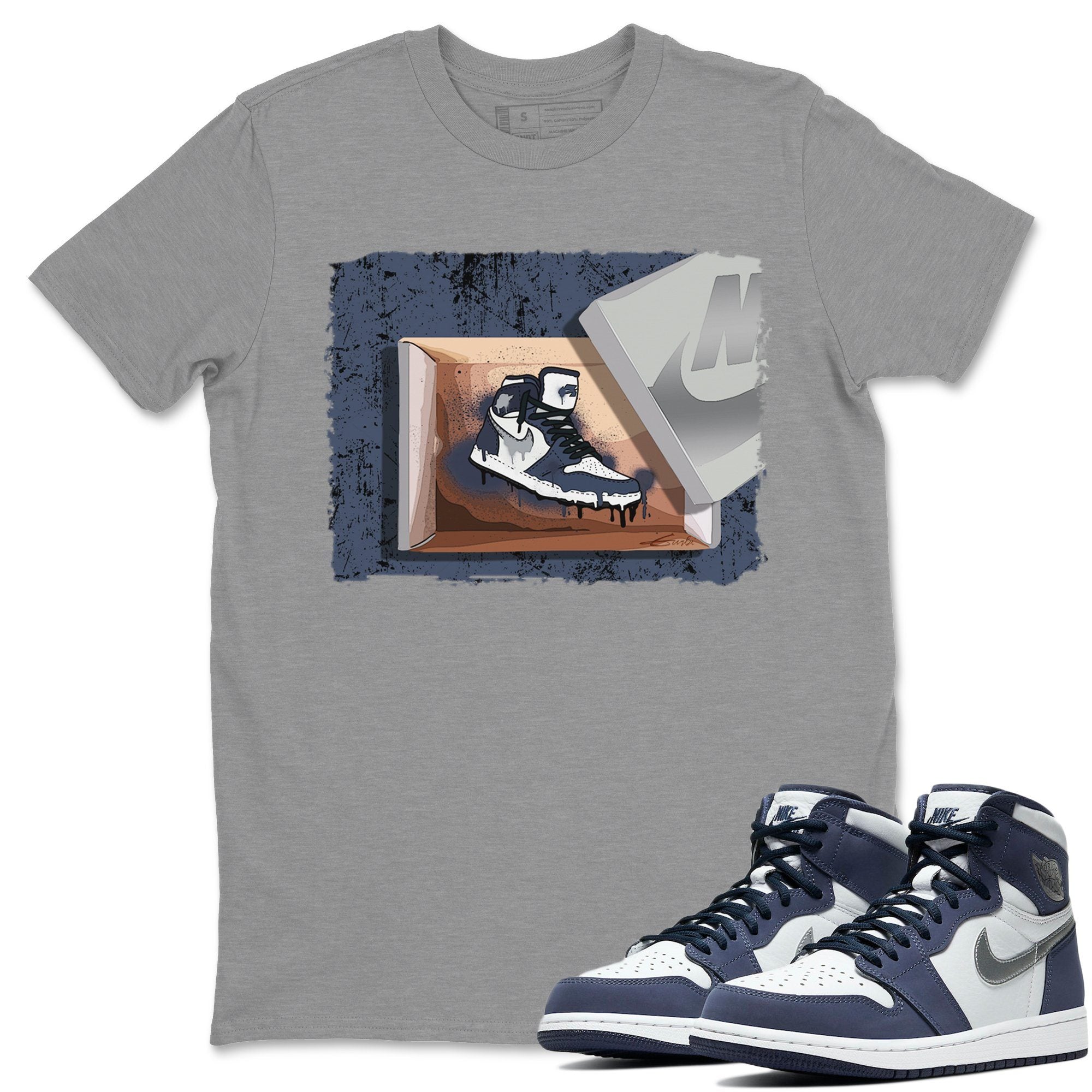 New Kicks Unisex Tops - Air Jordan 1 Midnight Navy