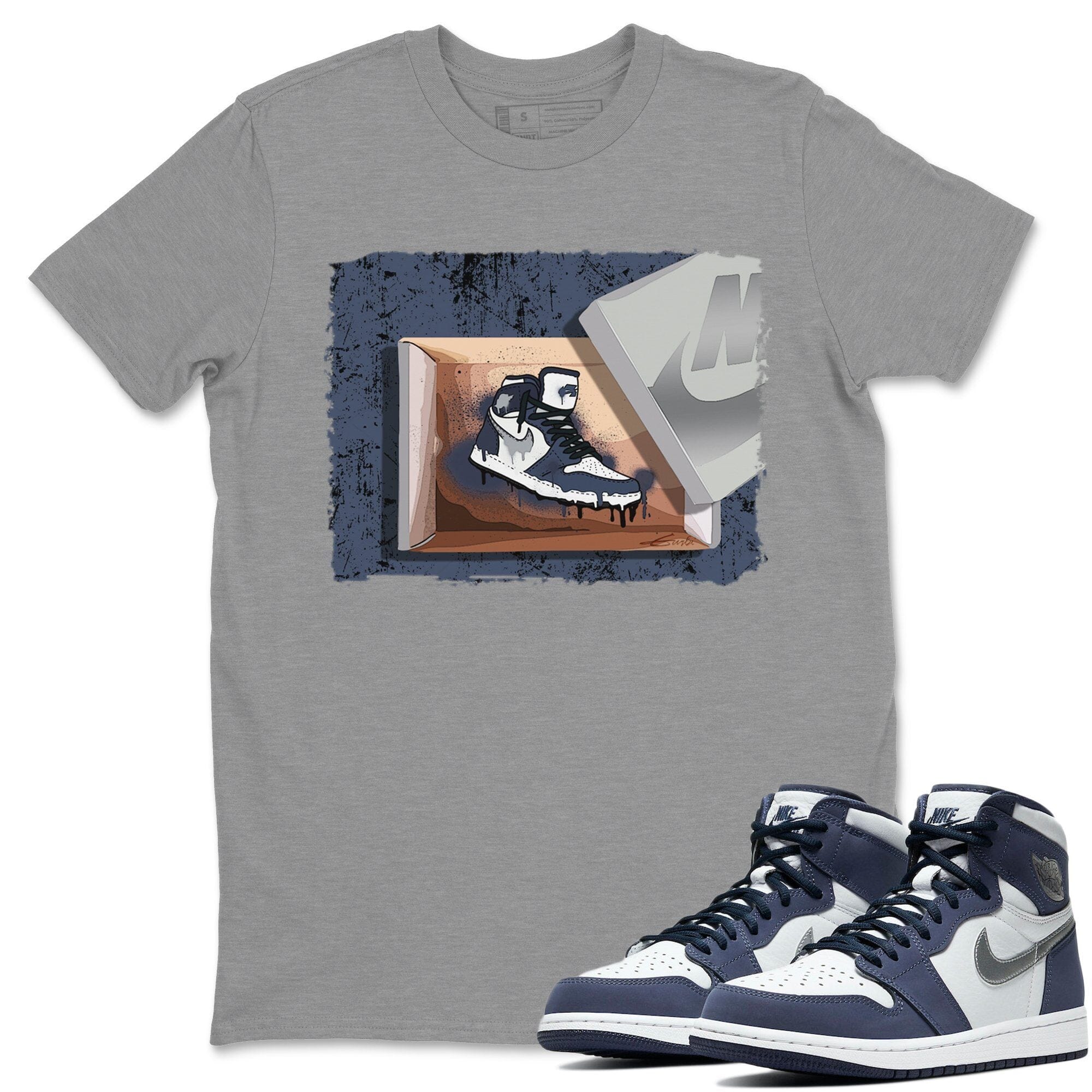 New Kicks Unisex Tops - Air Jordan 1 Midnight Navy