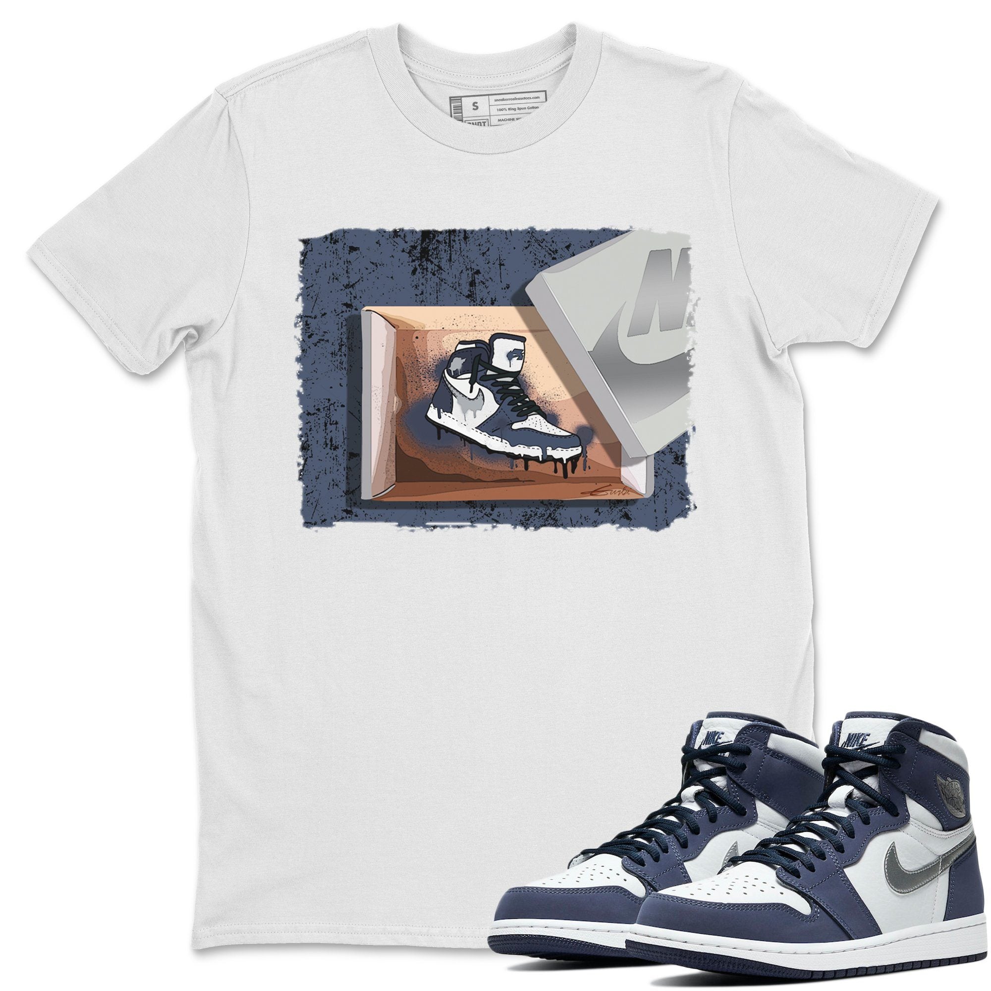 New Kicks Unisex Tops - Air Jordan 1 Midnight Navy