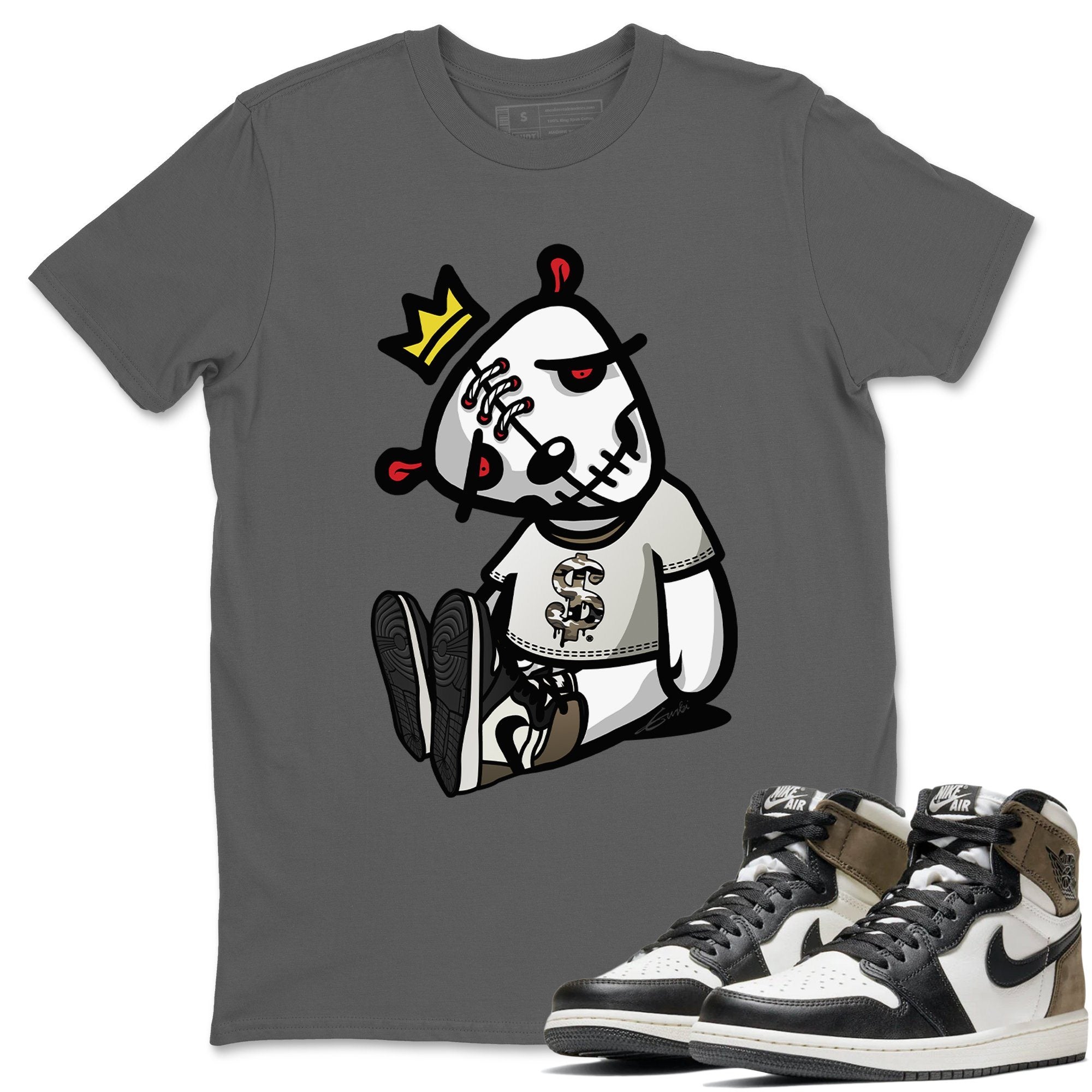 Dead Dolls Unisex Tops - Air Jordan 1 Dark Mocha