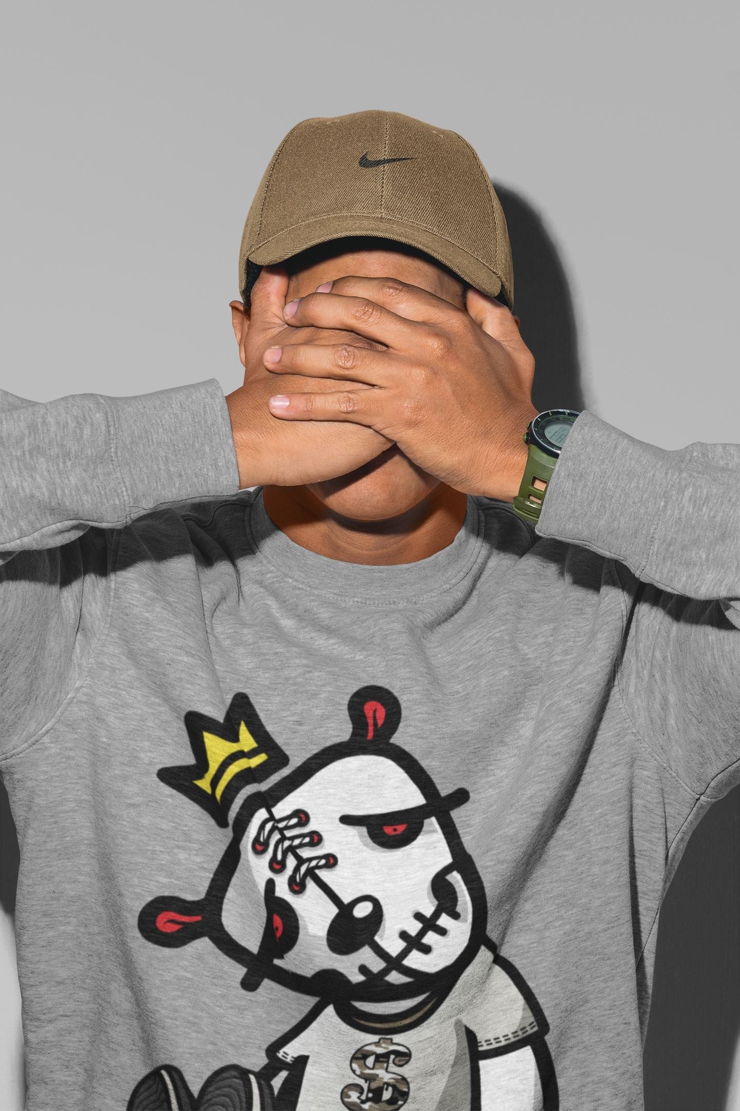 Dead Dolls Unisex Tops - Air Jordan 1 Dark Mocha