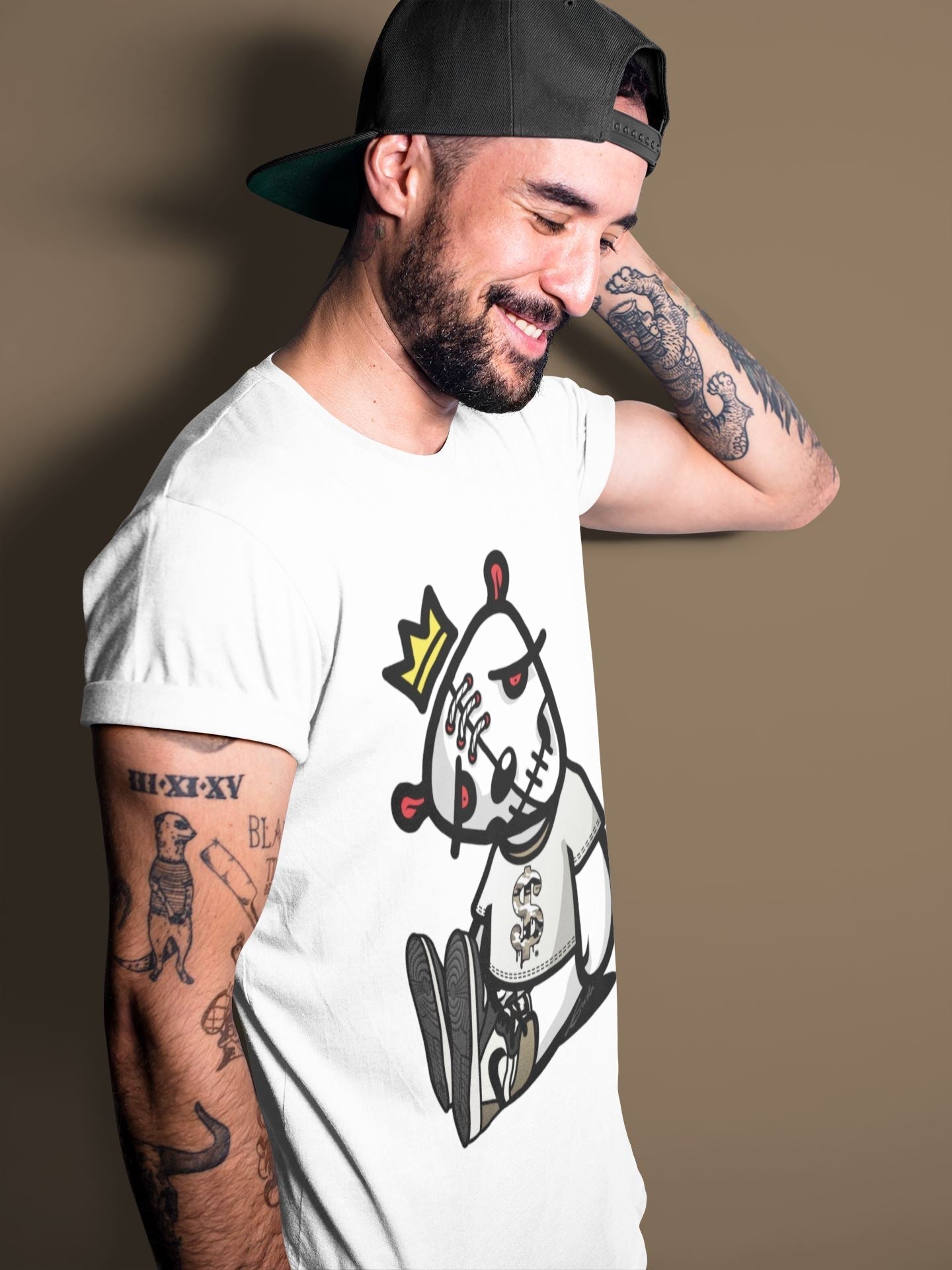 Dead Dolls Unisex Tops - Air Jordan 1 Dark Mocha