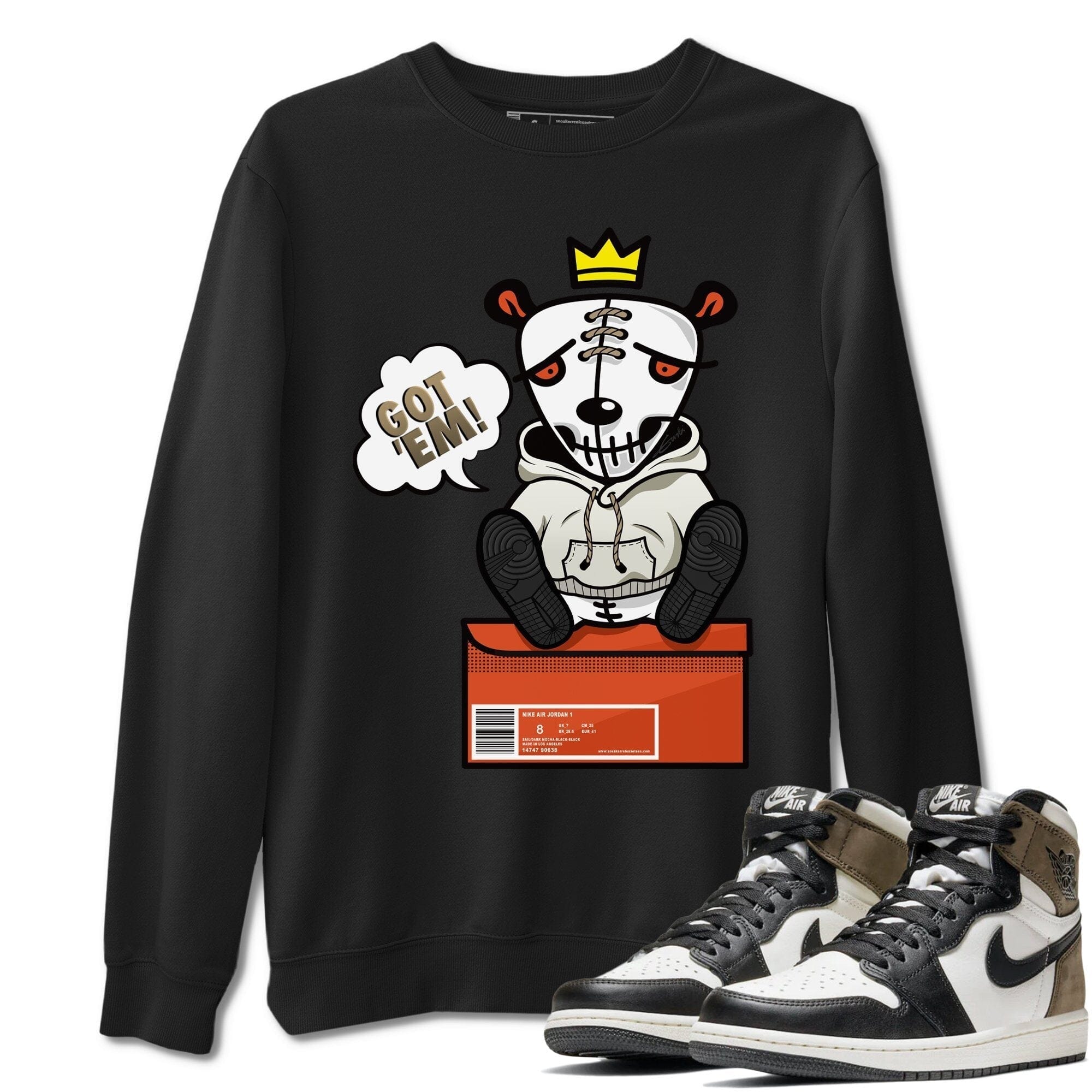 Got Em Unisex Tops - Air Jordan 1 Dark Mocha