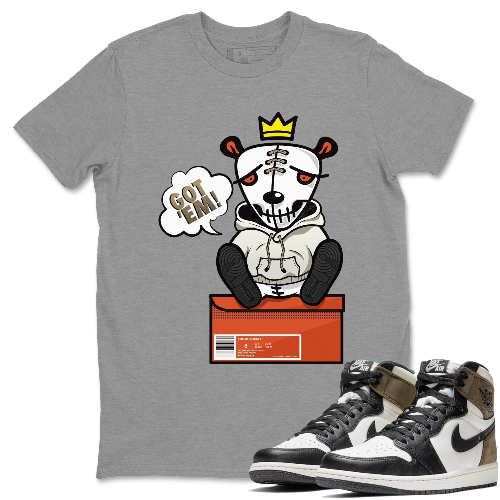 Got Em Unisex Tops - Air Jordan 1 Dark Mocha