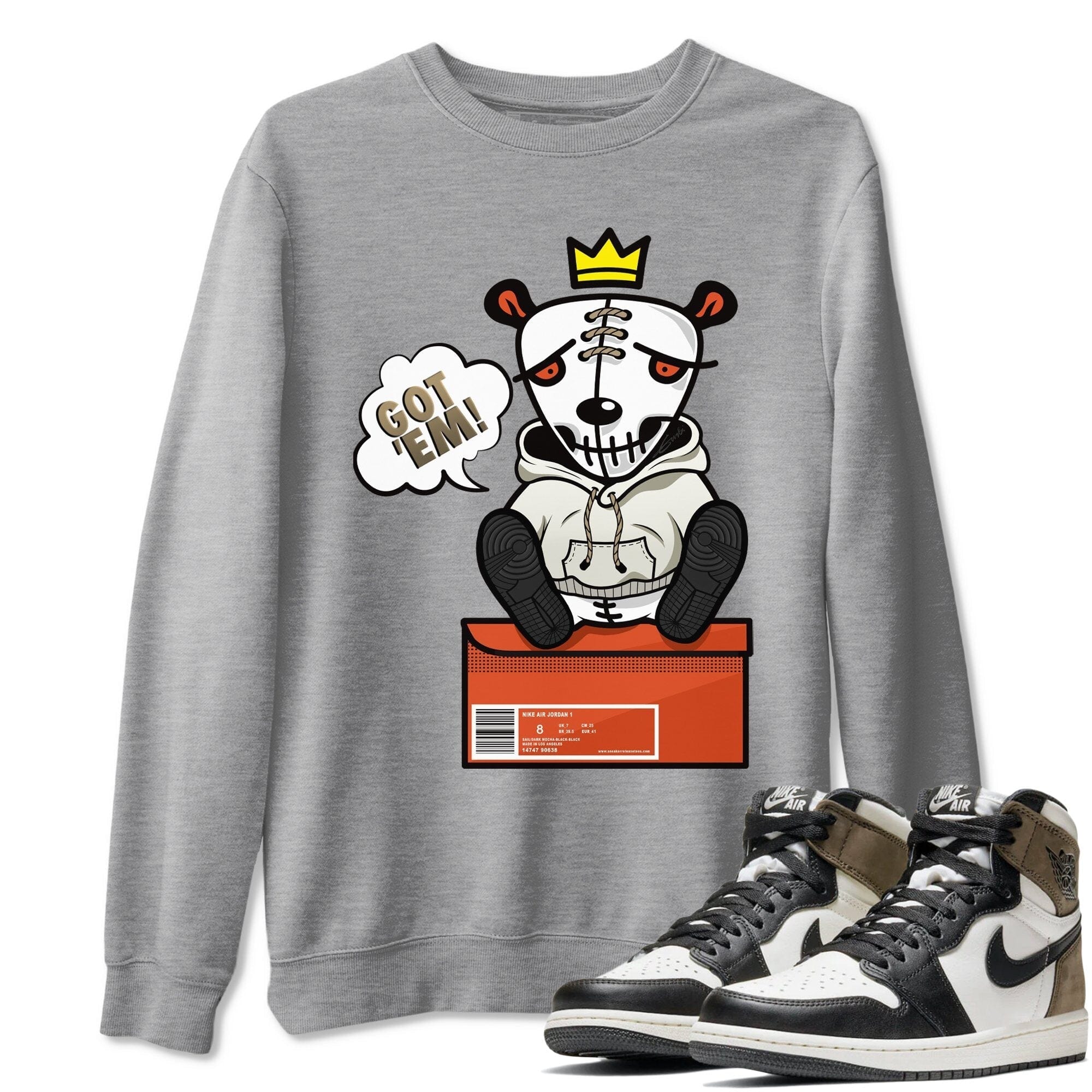 Got Em Unisex Tops - Air Jordan 1 Dark Mocha