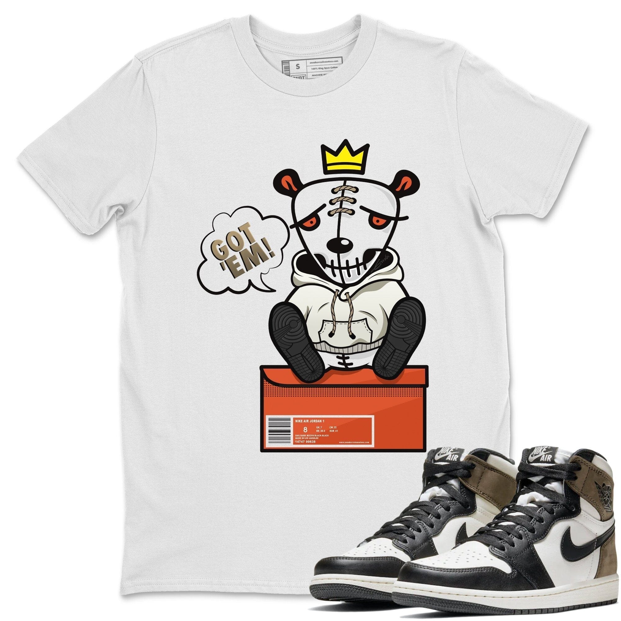 Got Em Unisex Tops - Air Jordan 1 Dark Mocha