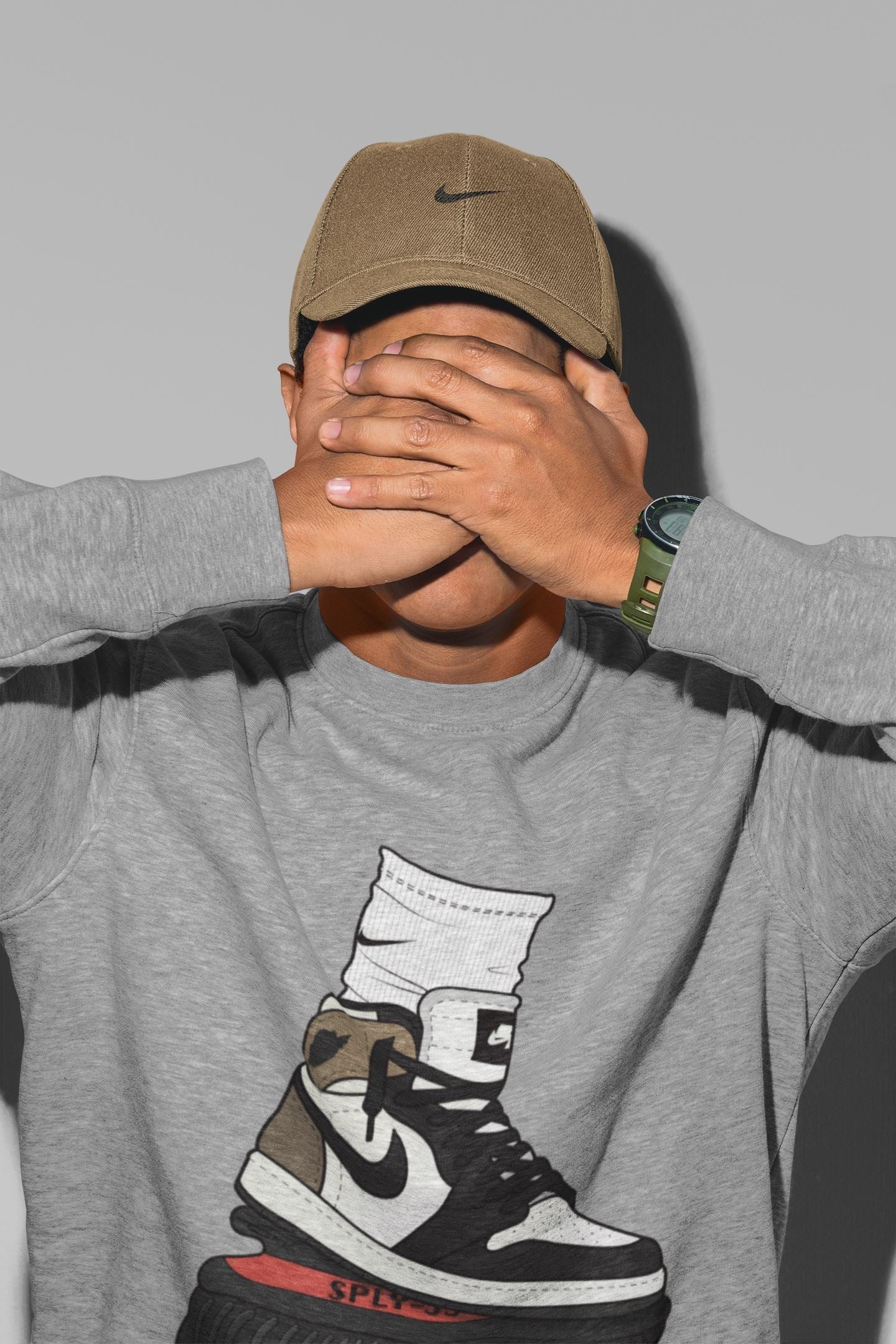 Air Jordan Gang Unisex Tops - Air Jordan 1 Dark Mocha