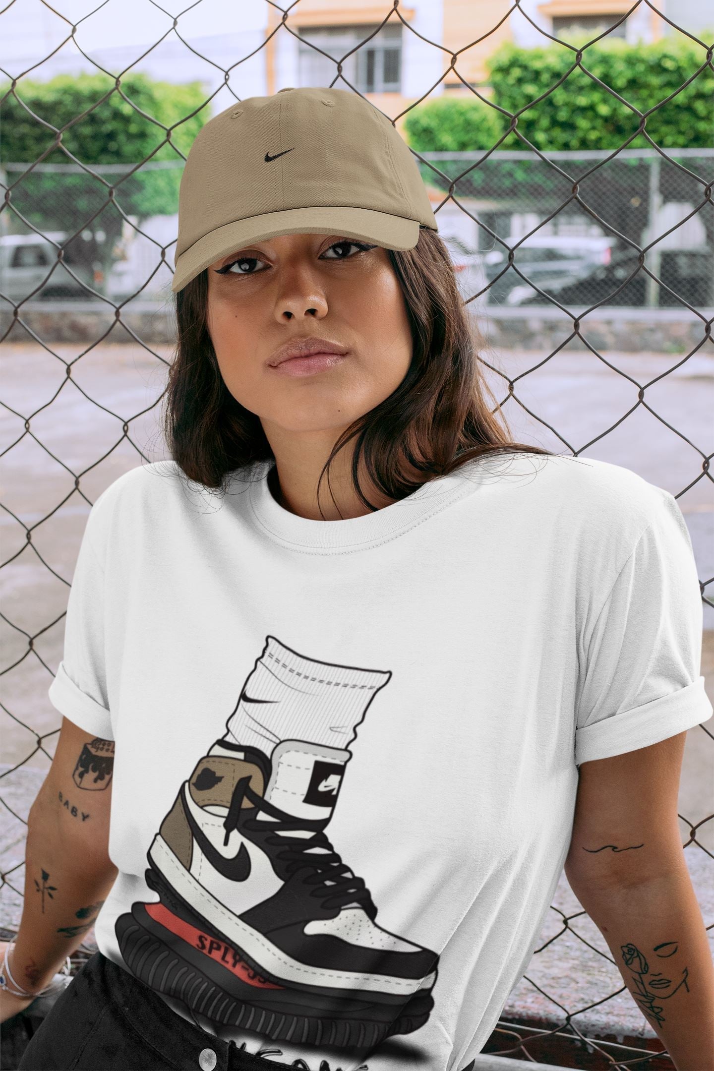 Air Jordan Gang Unisex Tops - Air Jordan 1 Dark Mocha