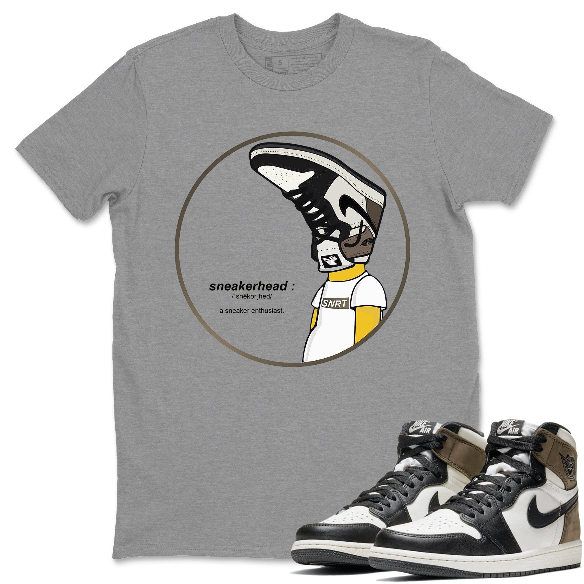 snkmatch Unisex Tops - Air Jordan 1 Dark Mocha