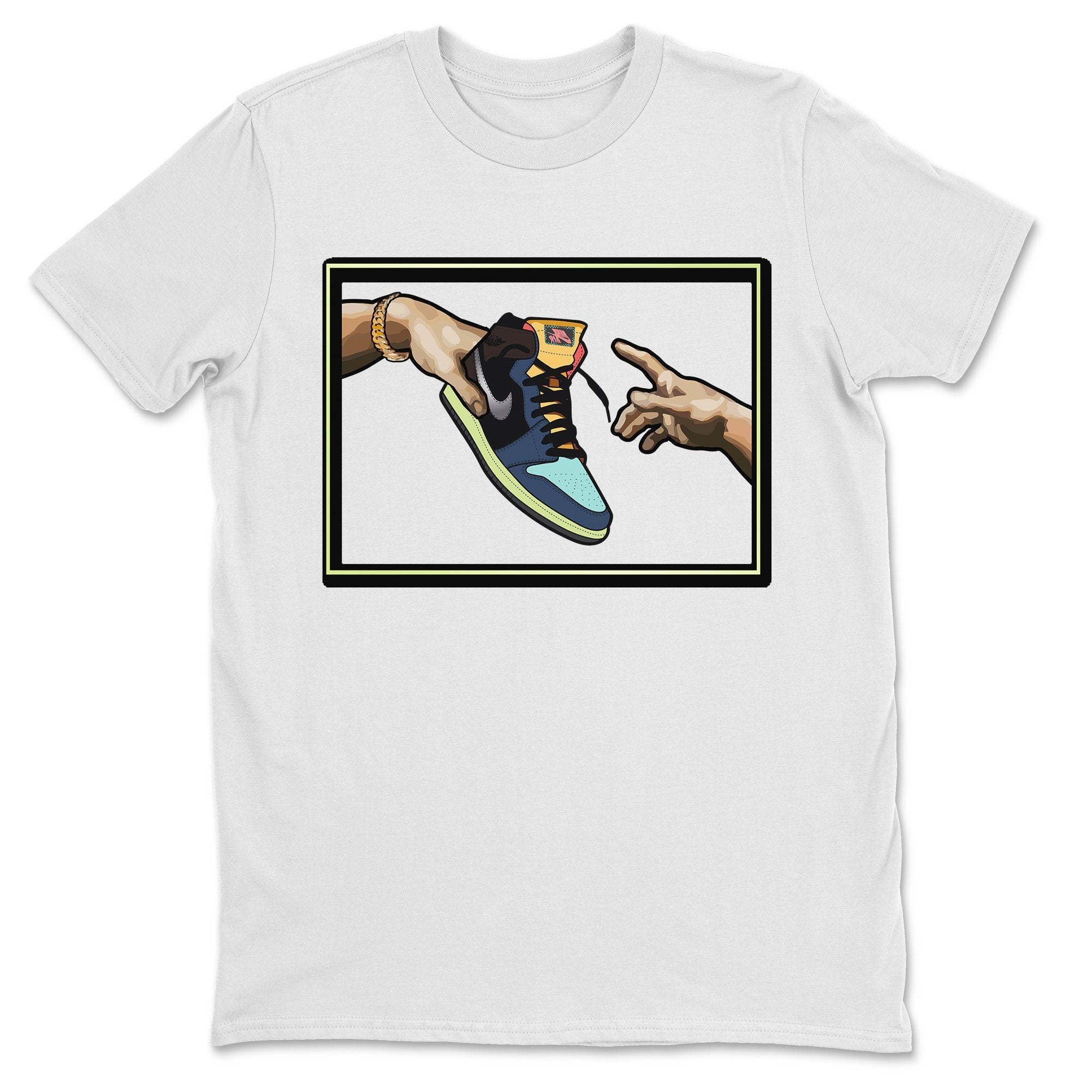 Adam's Creation Unisex Tops - Air Jordan 1 Bio Hack