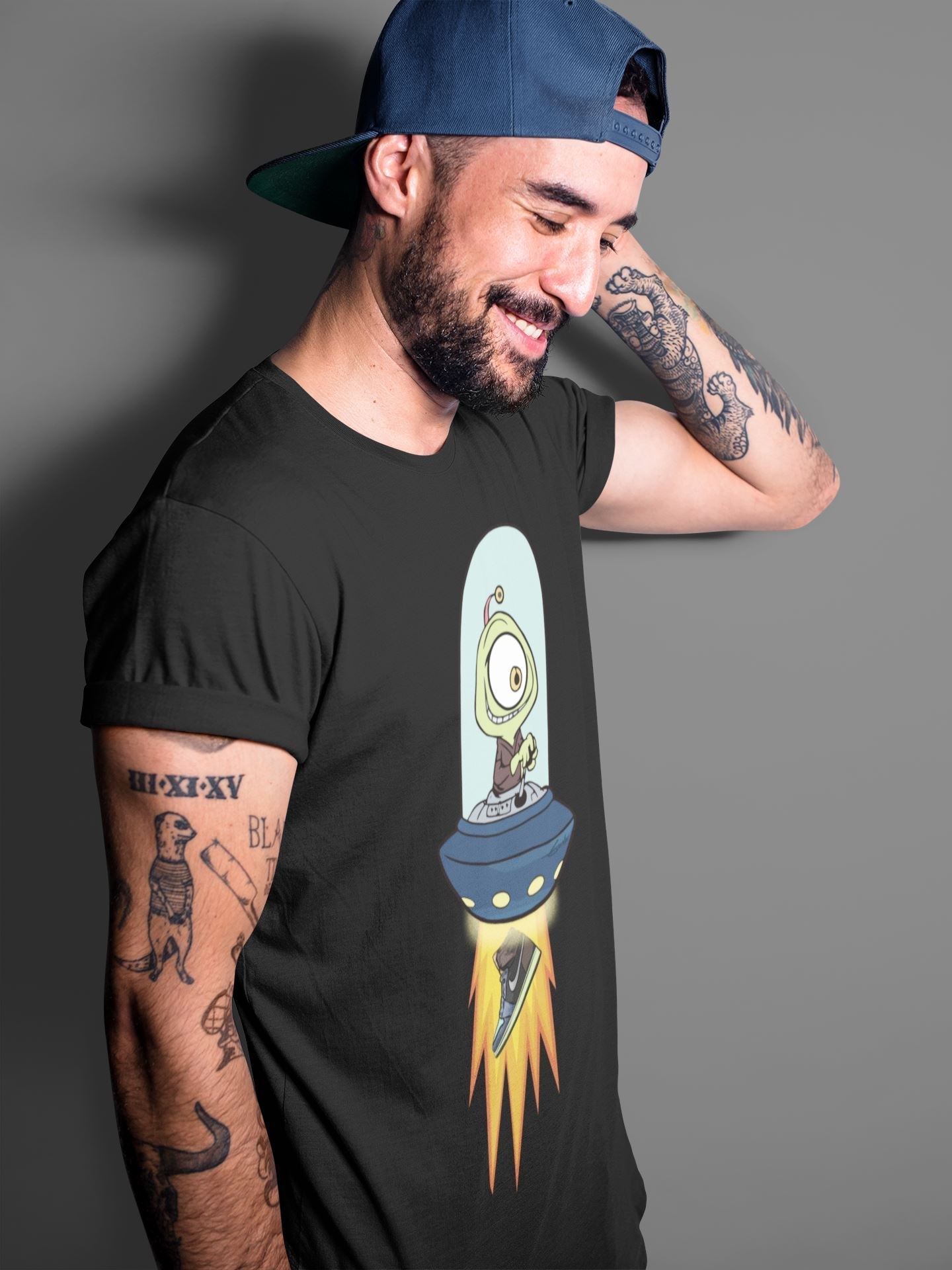 Alien Unisex Tops - Air Jordan 1 Bio Hack