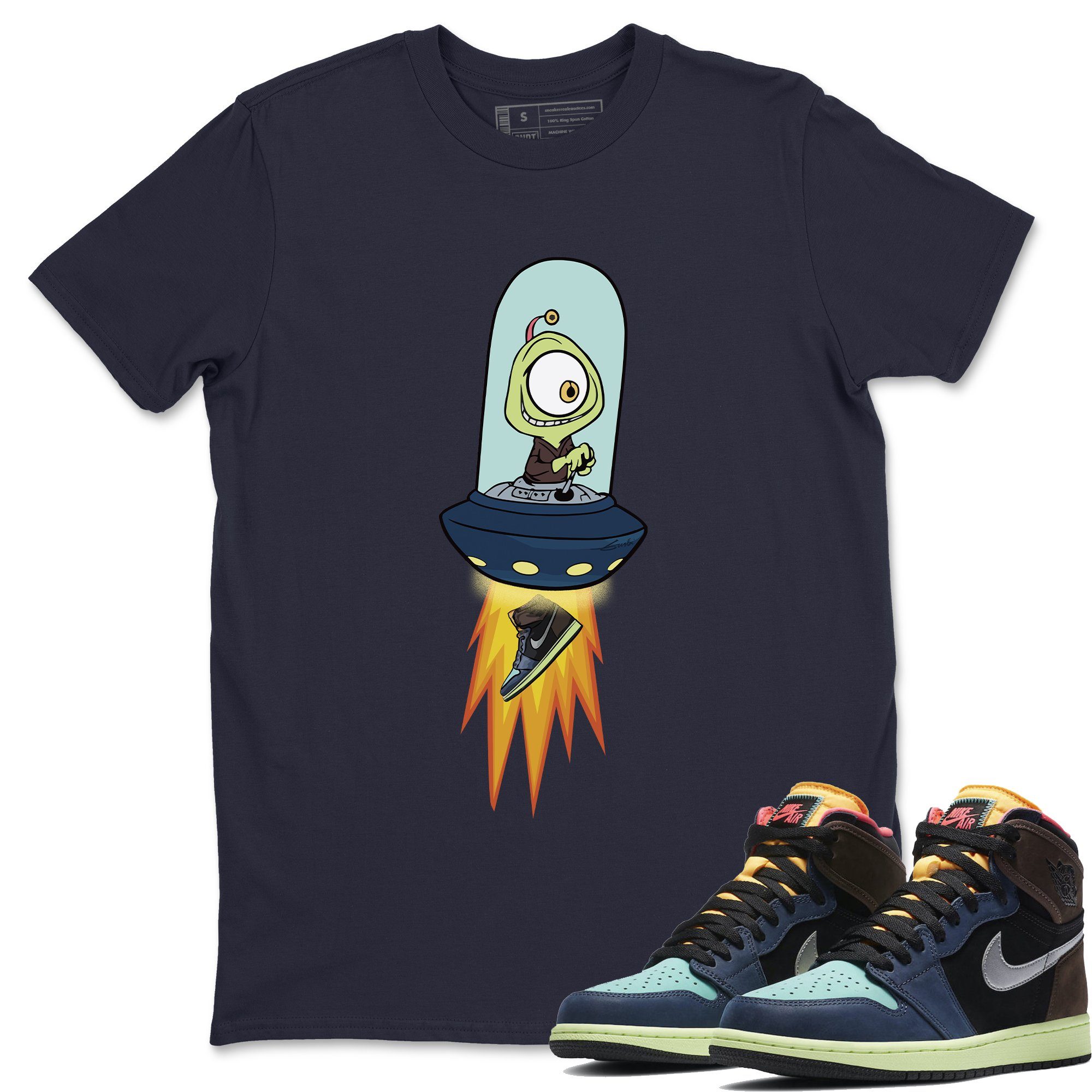 Alien Unisex Tops - Air Jordan 1 Bio Hack