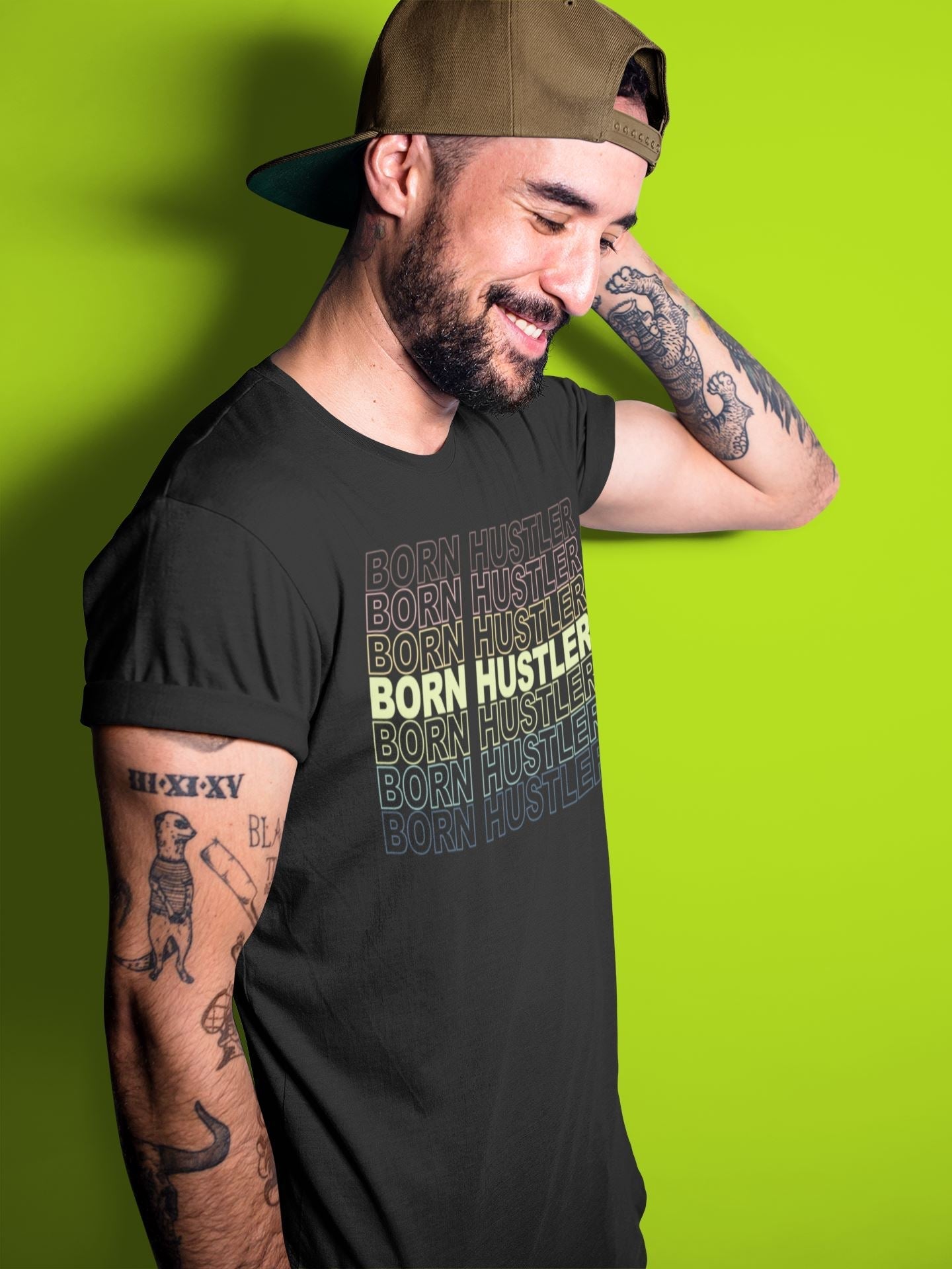 Born Hustler Unisex Tops - Air Jordan 1 Bio Hack
