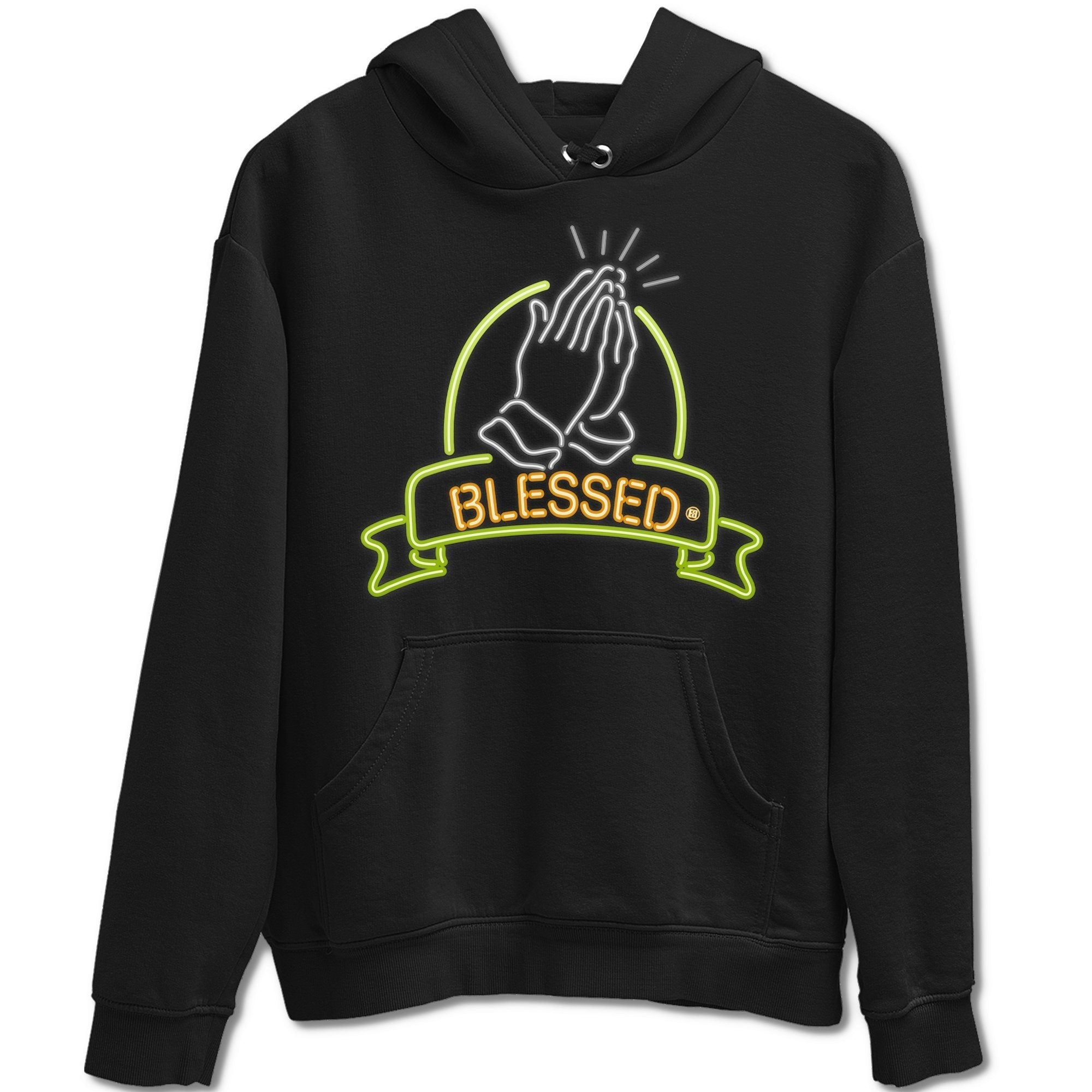 Blessed Unisex Tops - Air Jordan 1 Volt Gold