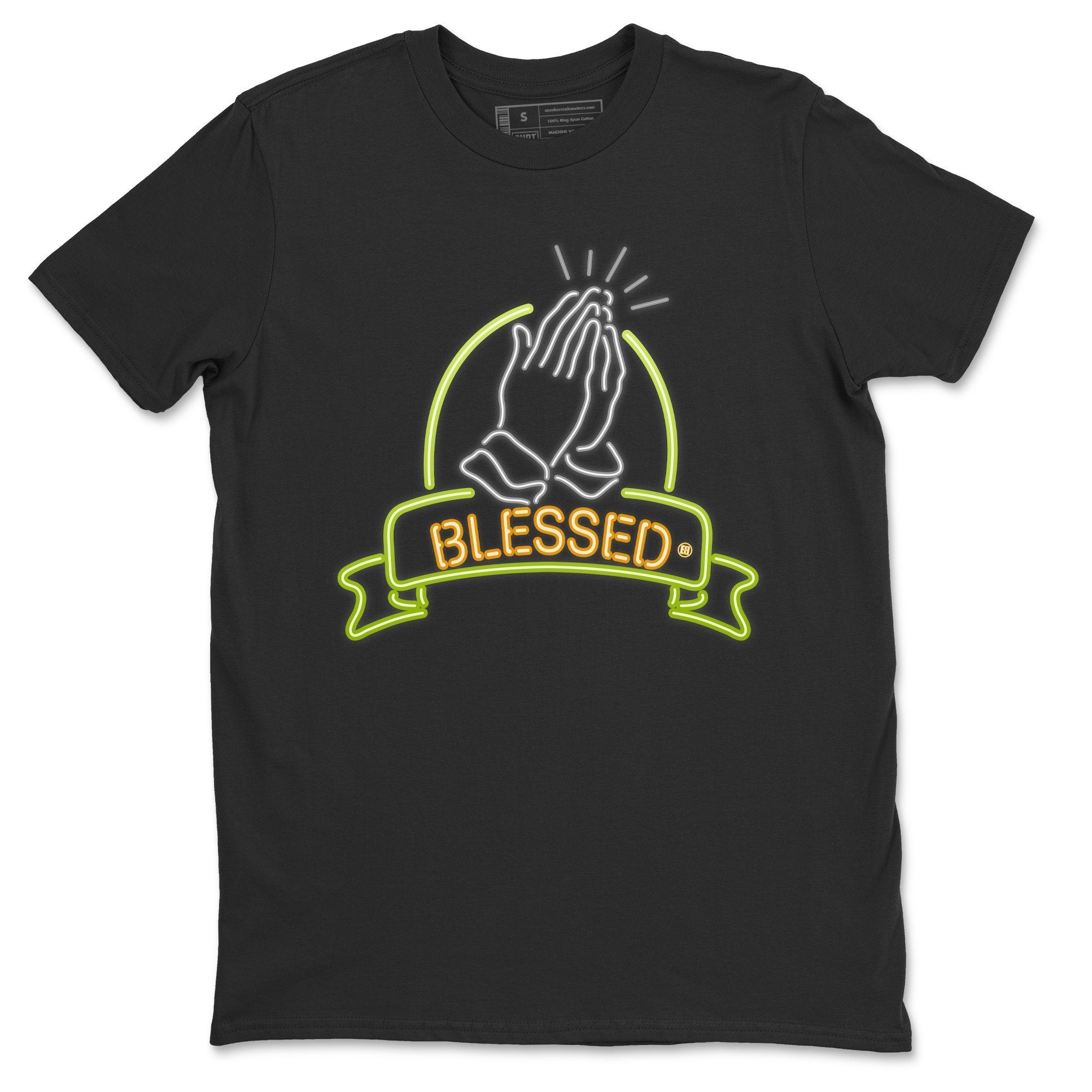 Blessed Unisex Tops - Air Jordan 1 Volt Gold