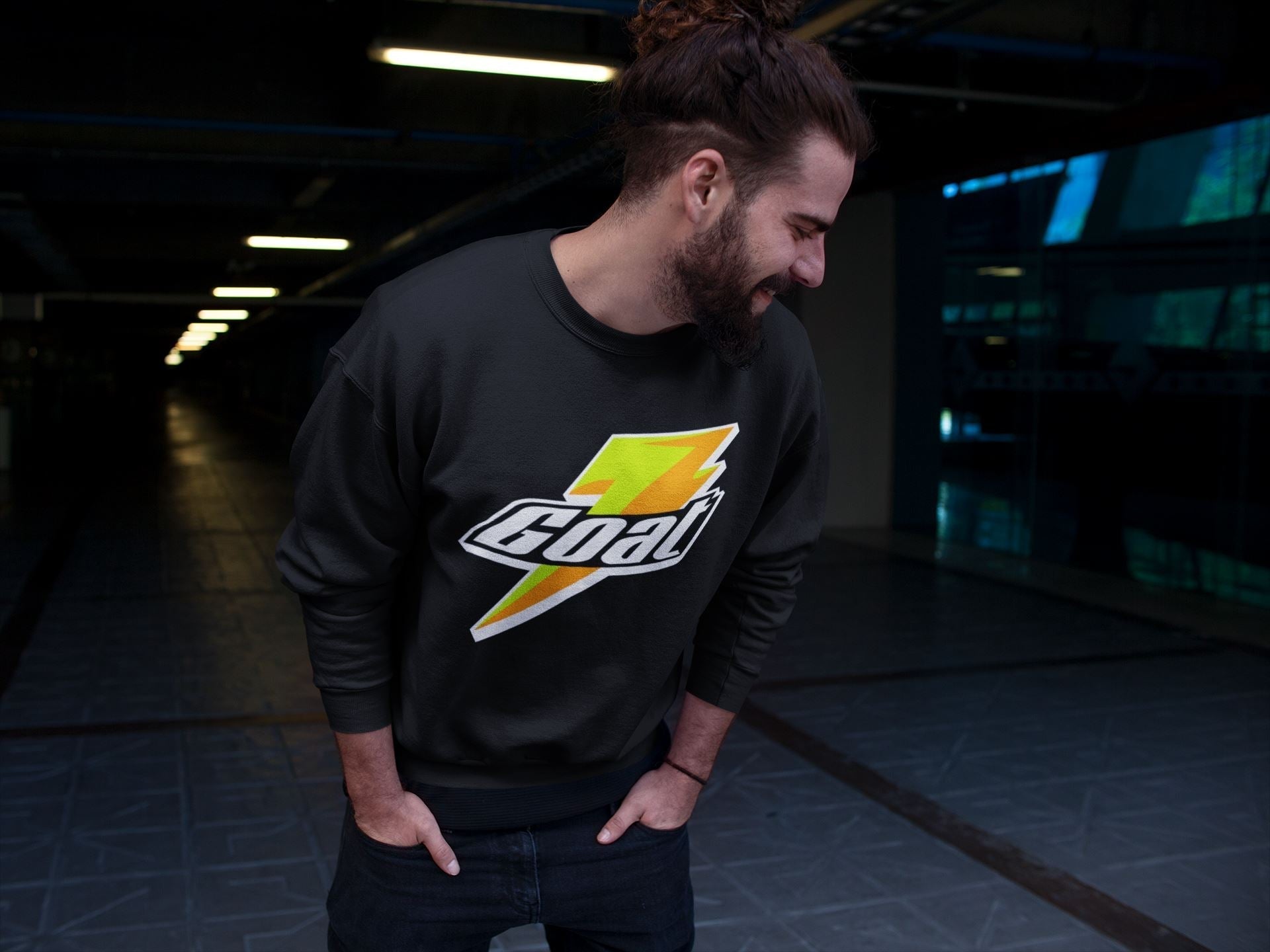 Goat Unisex Tops - Air Jordan 1 Volt Gold