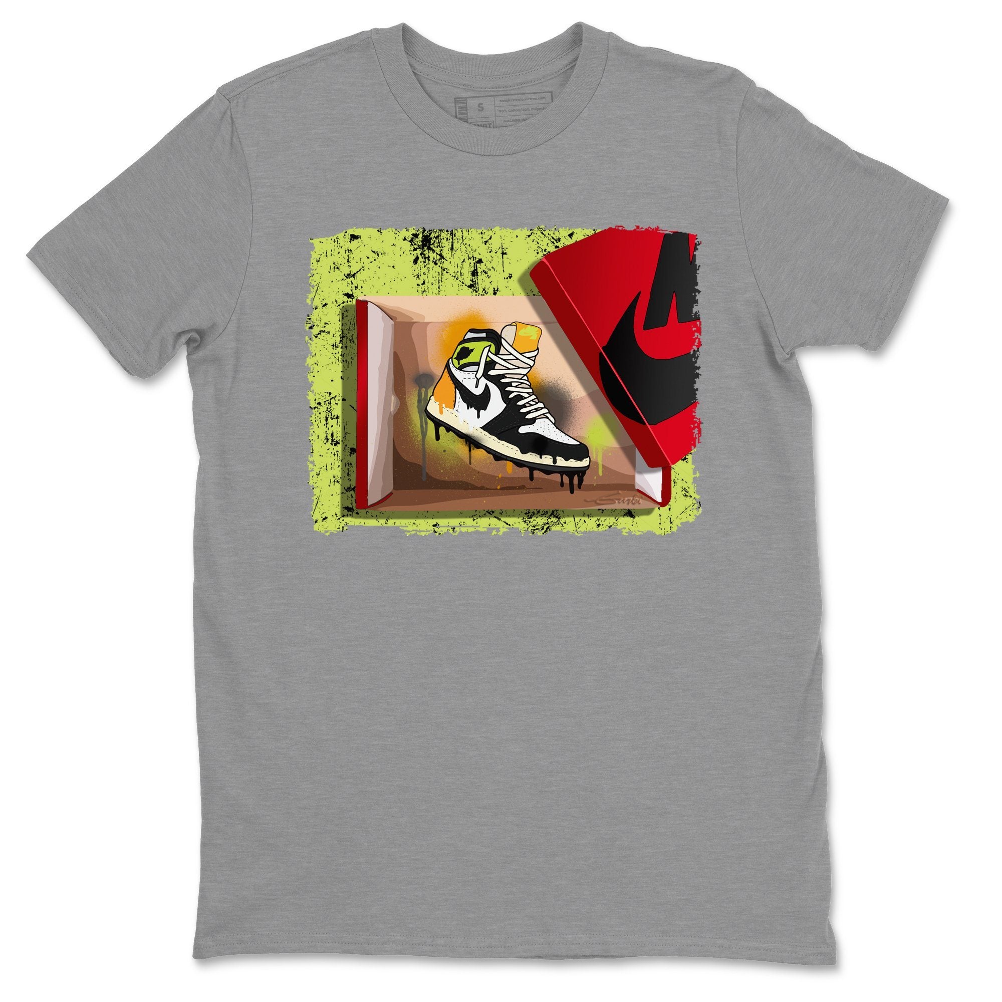 New Kicks Unisex Tops - Air Jordan 1 Volt Gold