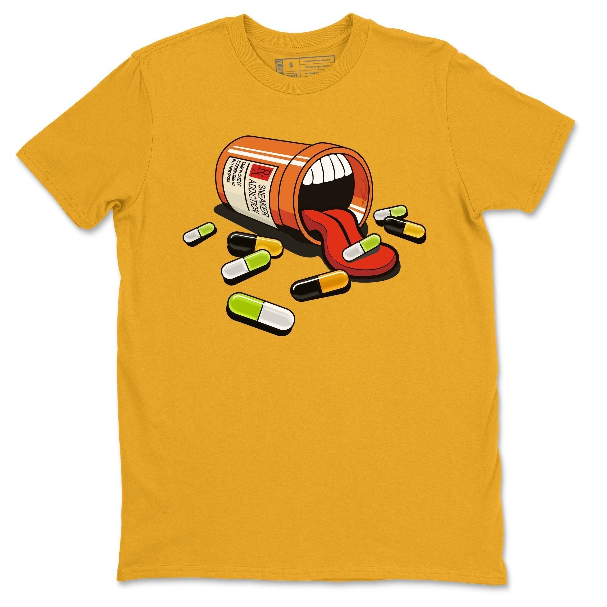 snkmatch Addiction Unisex Tops - Air Jordan 1 Volt Gold