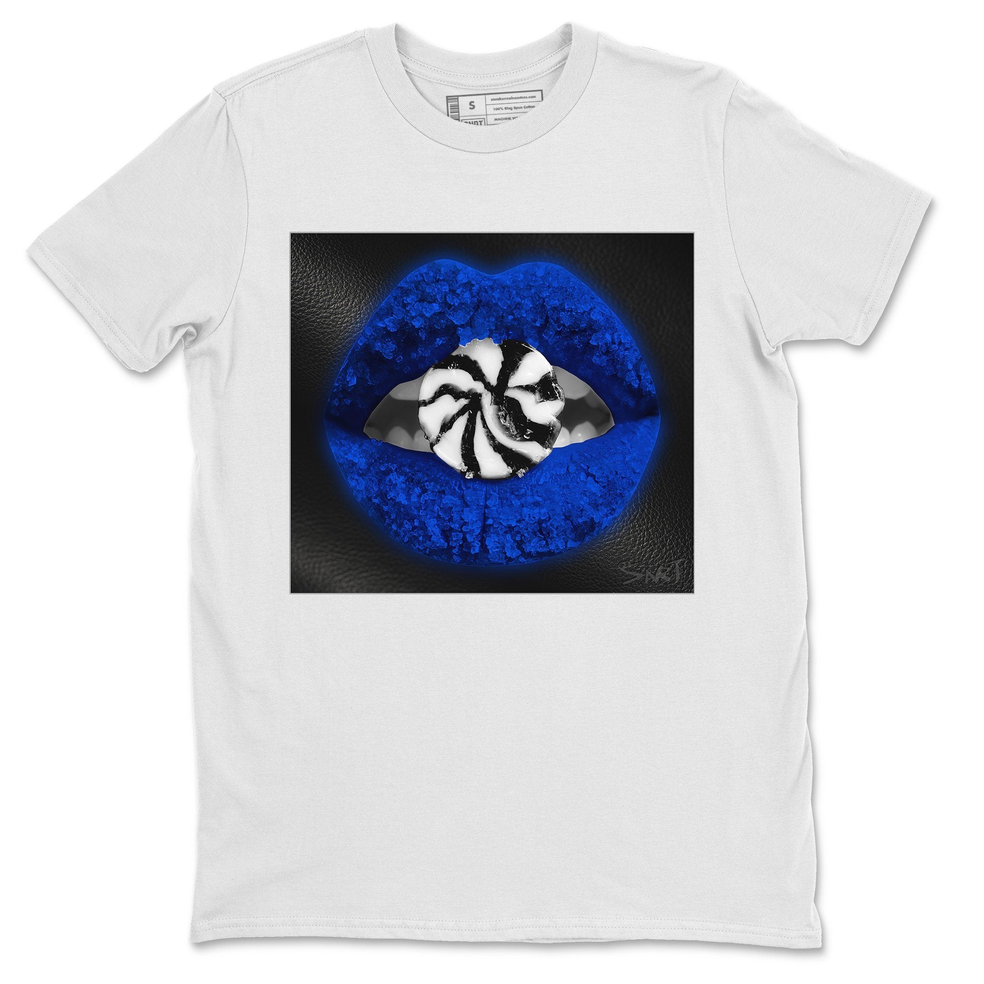 Lips Candy Unisex Tops - Air Jordan 1 Royal Black
