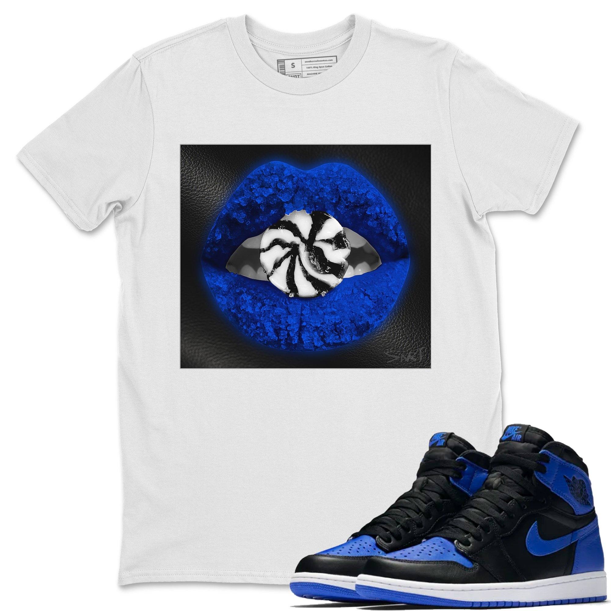 Lips Candy Unisex Tops - Air Jordan 1 Royal Black