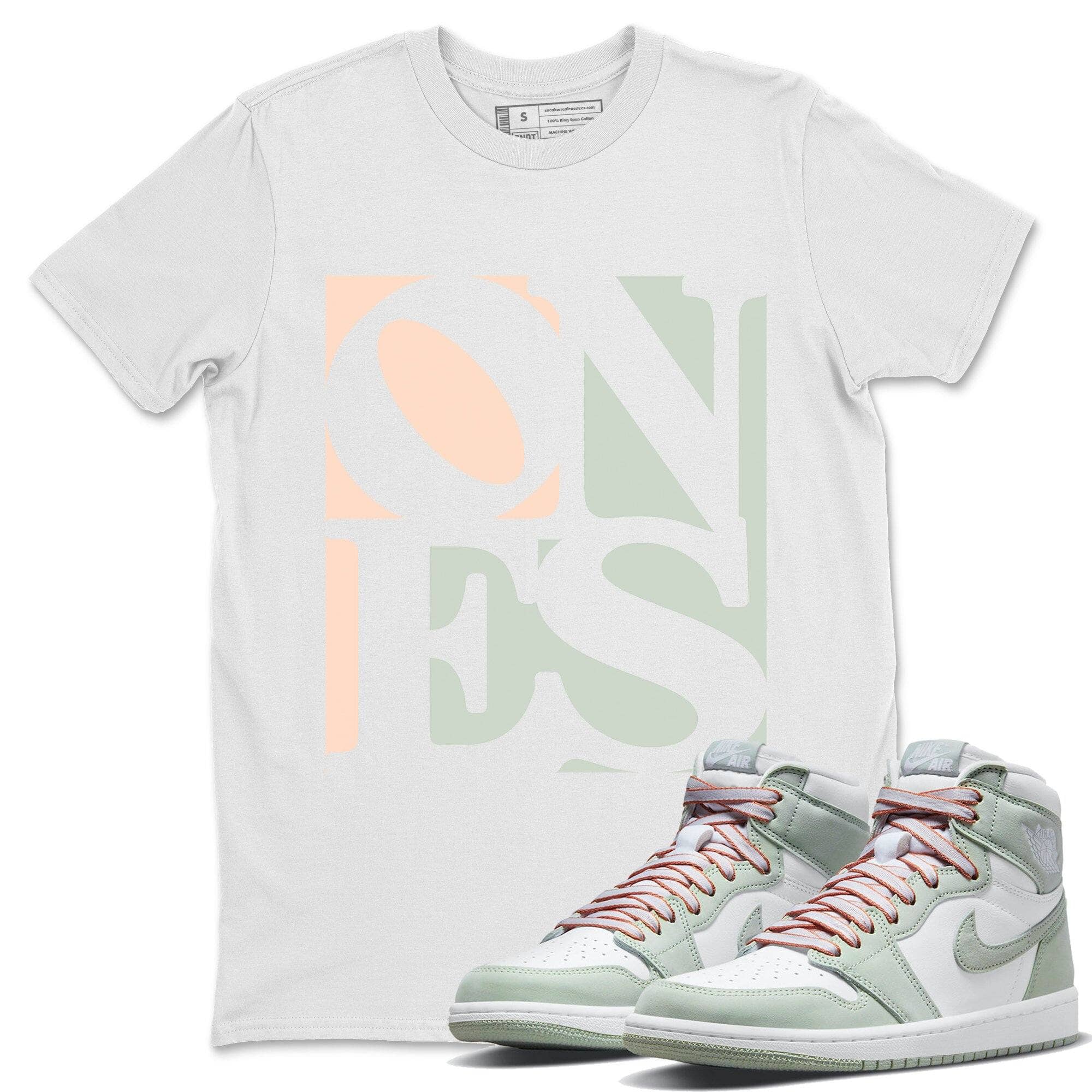 Ones Unisex Tops - Air Jordan 1 Seafoam