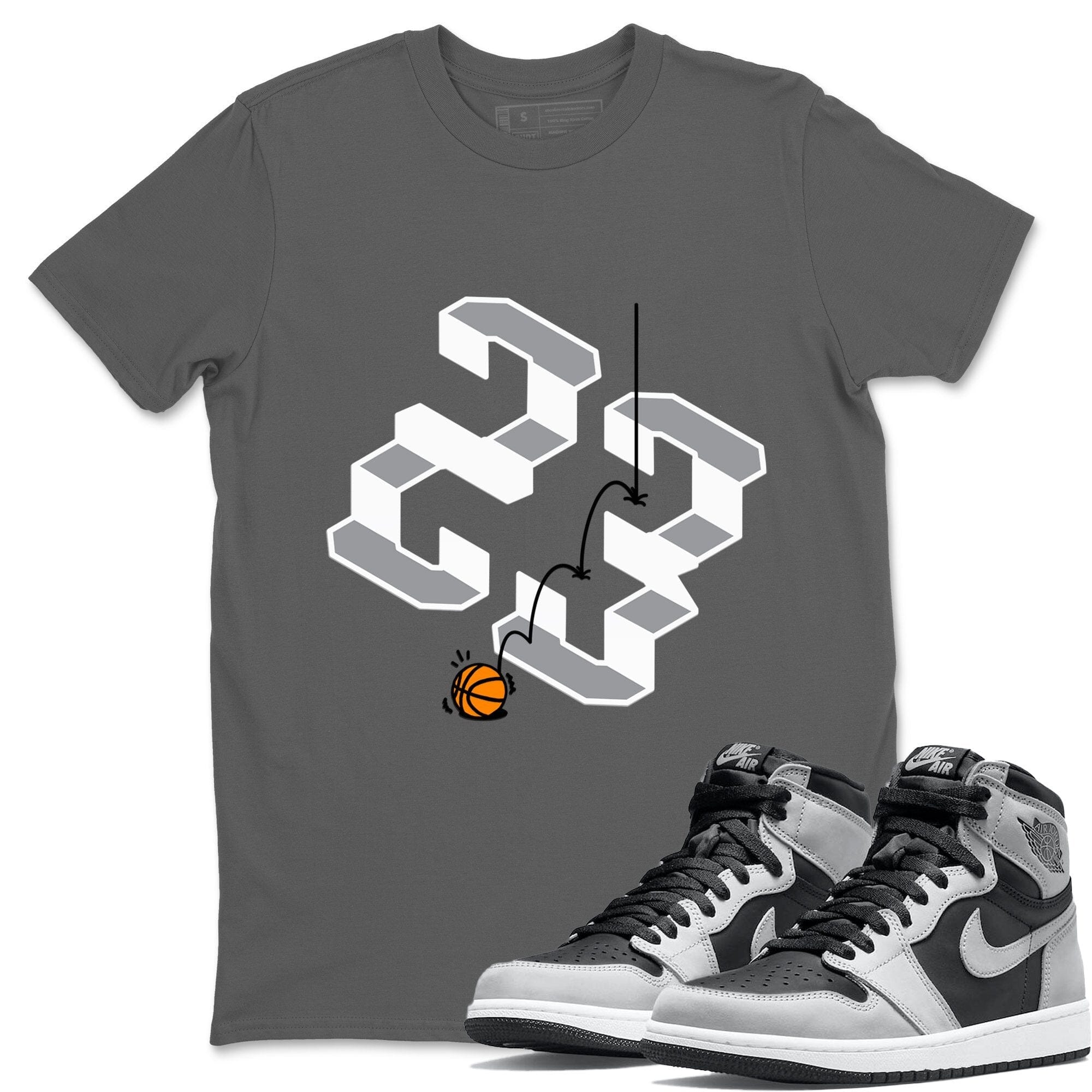 Steps Unisex Tops - Air Jordan 1 Shadow 2.0