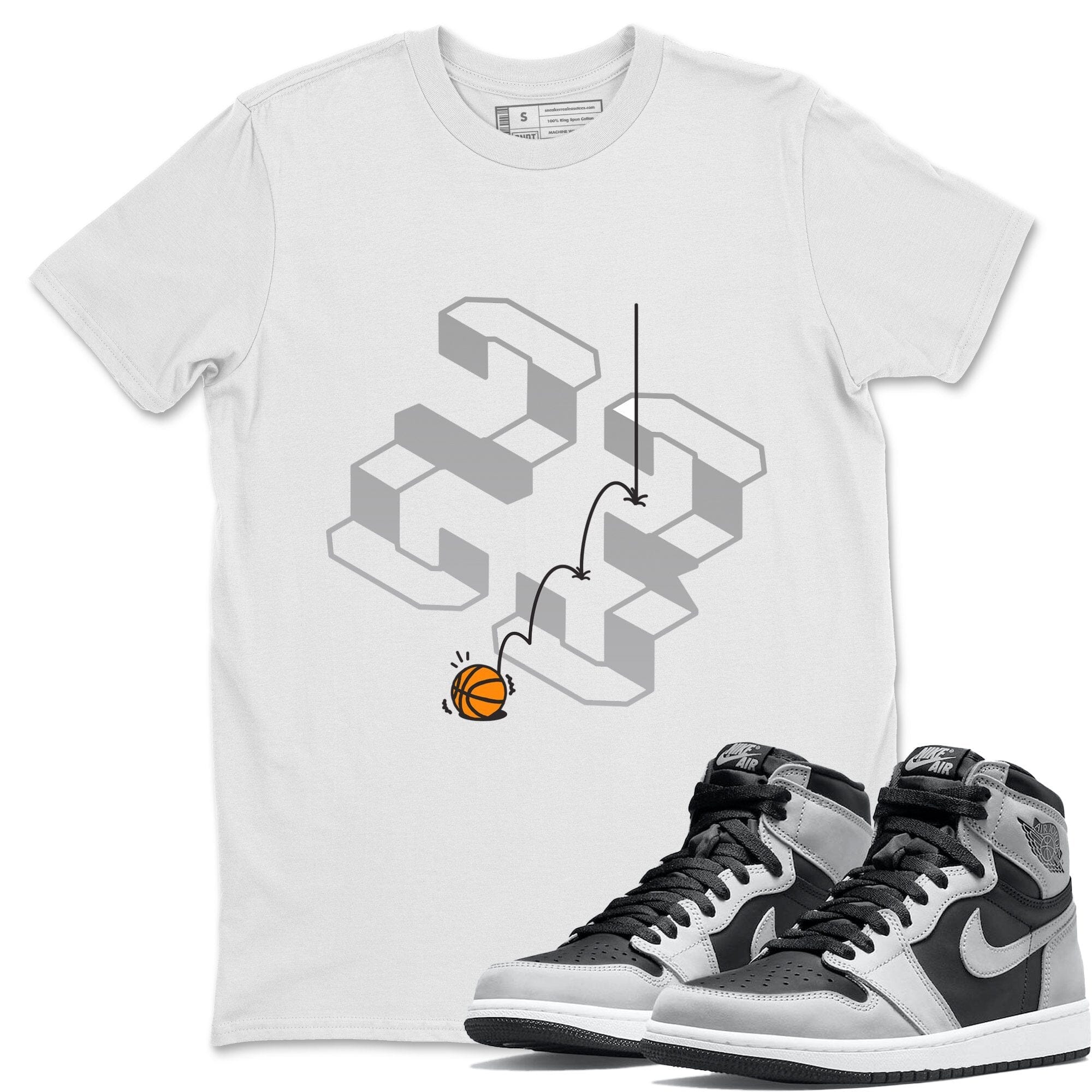 Steps Unisex Tops - Air Jordan 1 Shadow 2.0