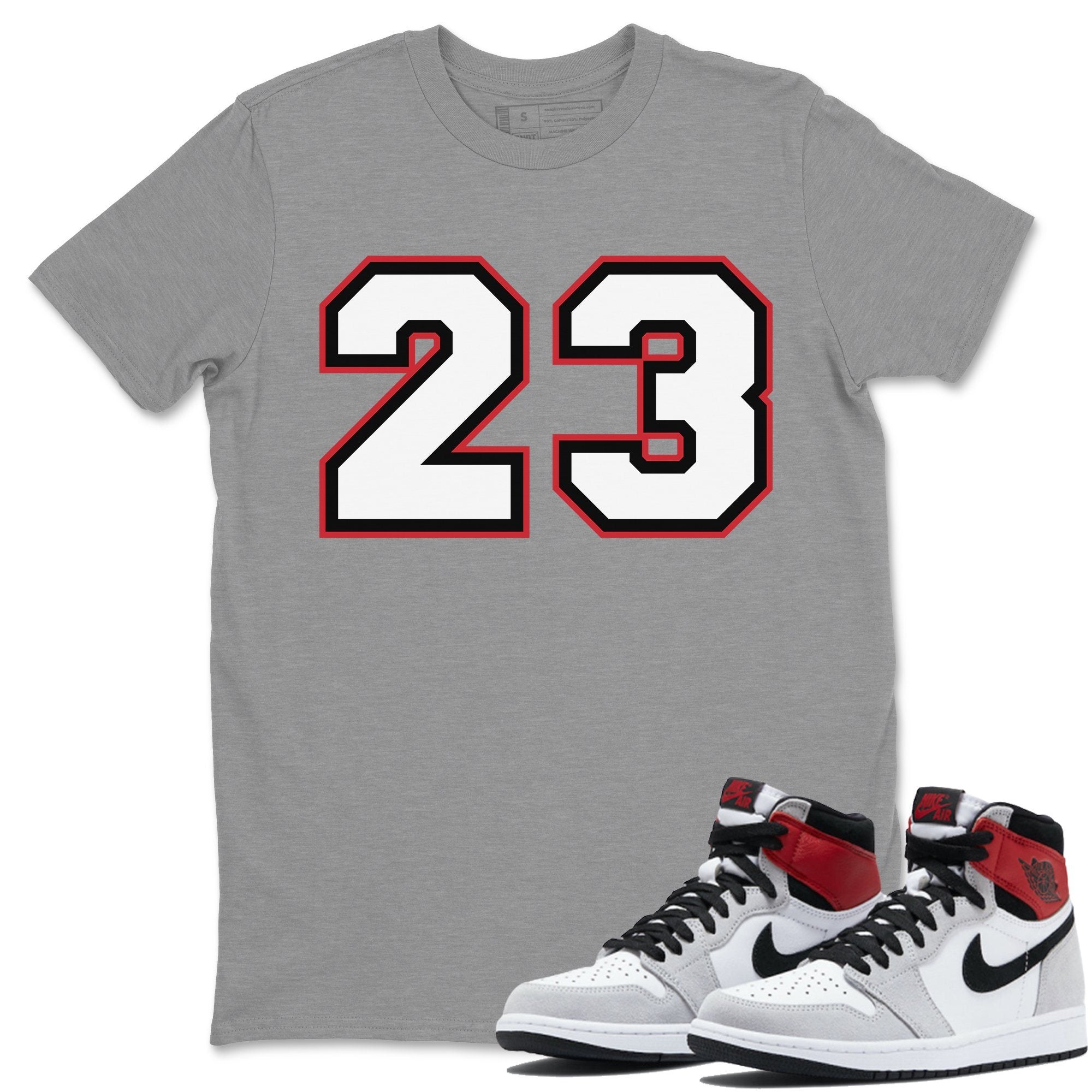 23 Unisex Tops - Air Jordan 1 Smoke Grey