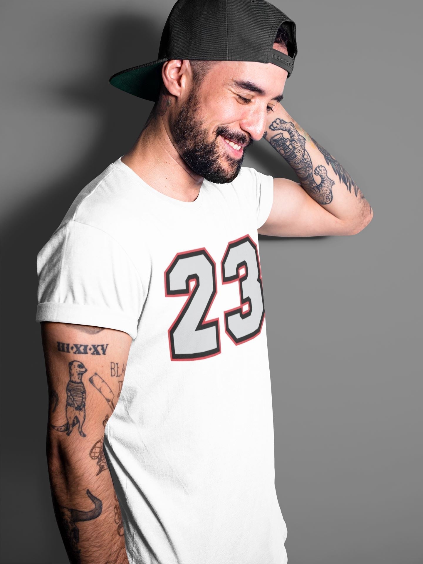 23 Unisex Tops - Air Jordan 1 Smoke Grey