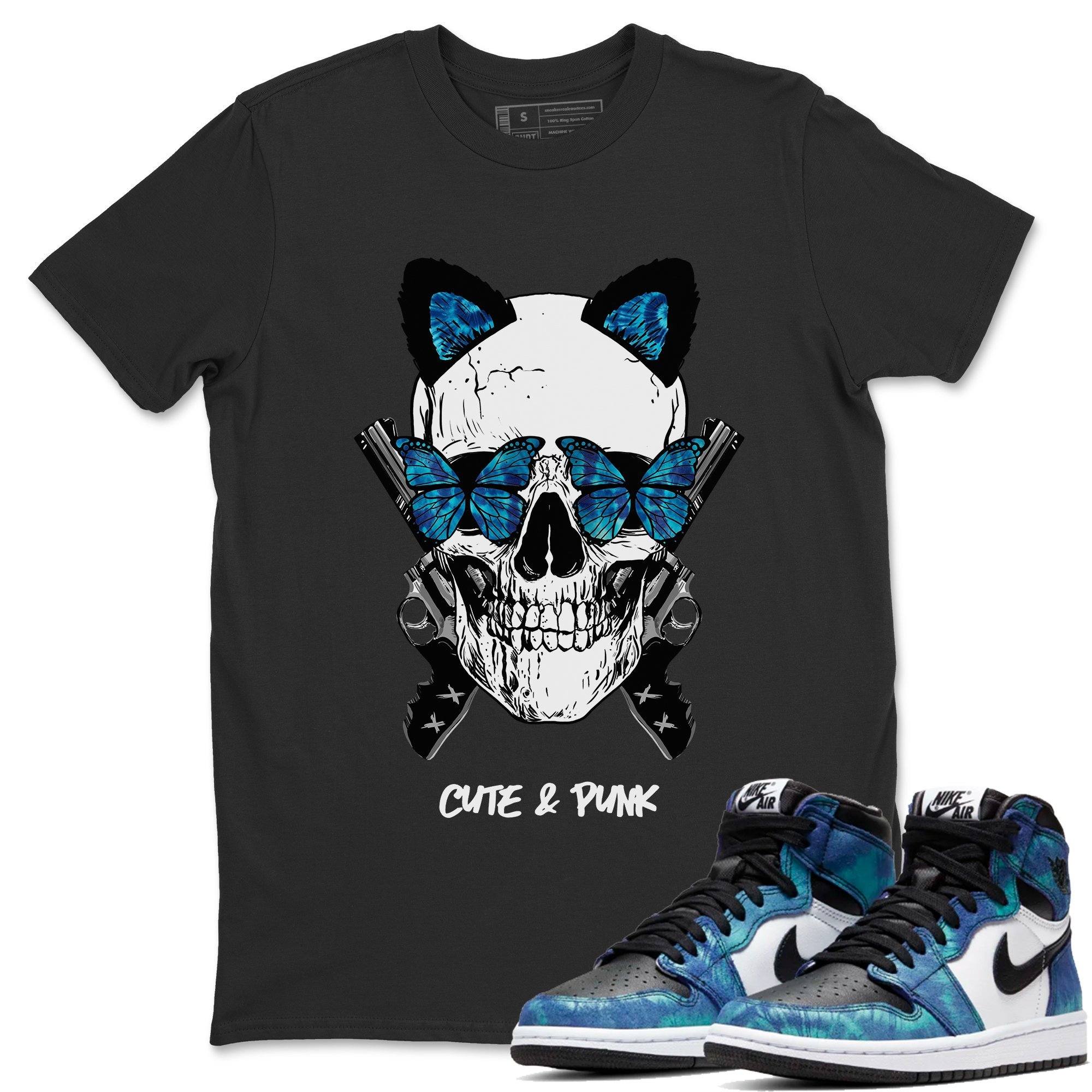 Cute & Punk Unisex Tops - Air Jordan 1 Tie-Dye