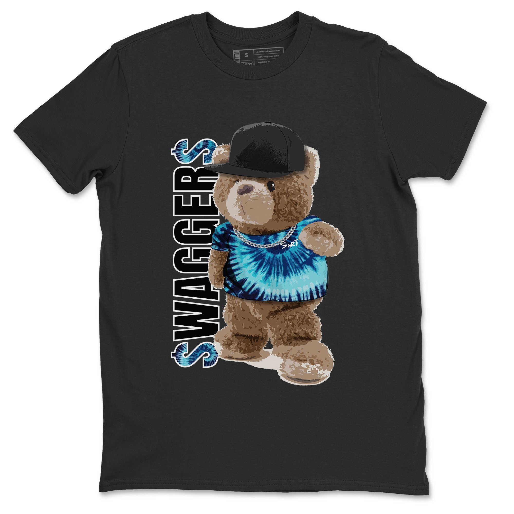 Bear Swaggers Unisex Tops - Air Jordan 1 Tie-Dye