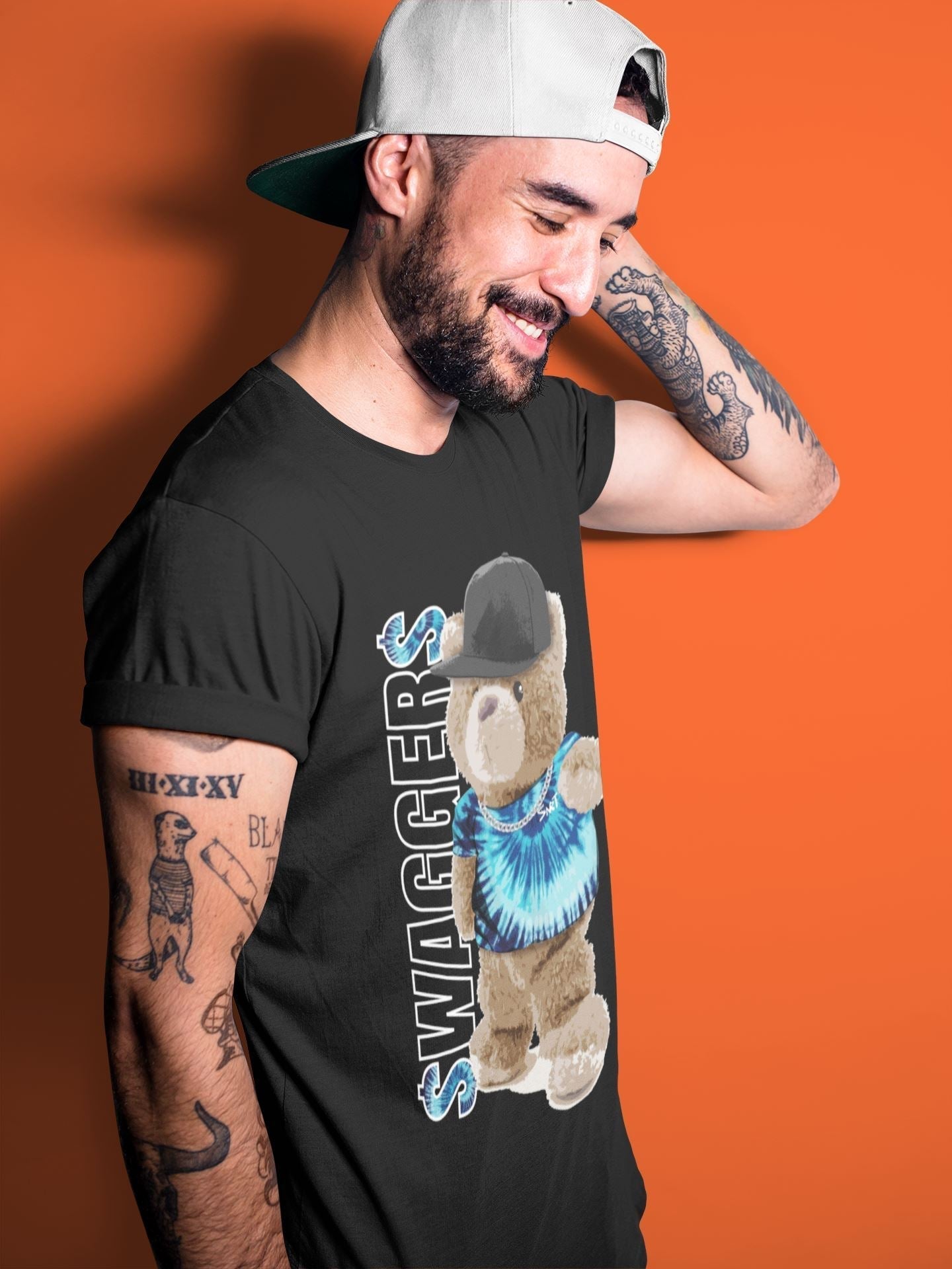 Bear Swaggers Unisex Tops - Air Jordan 1 Tie-Dye