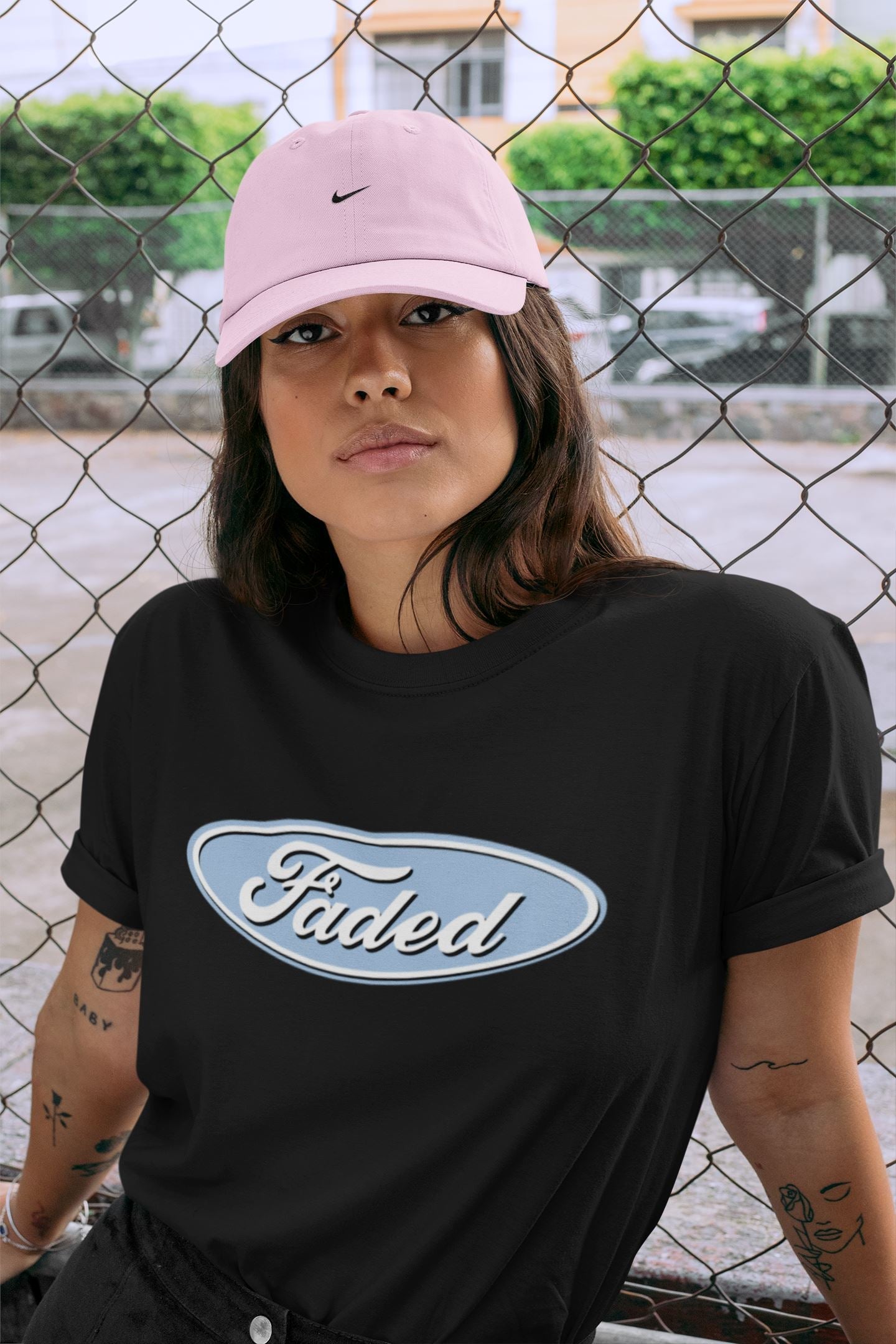 Faded Unisex Tops - Air Jordan 1 University Blue