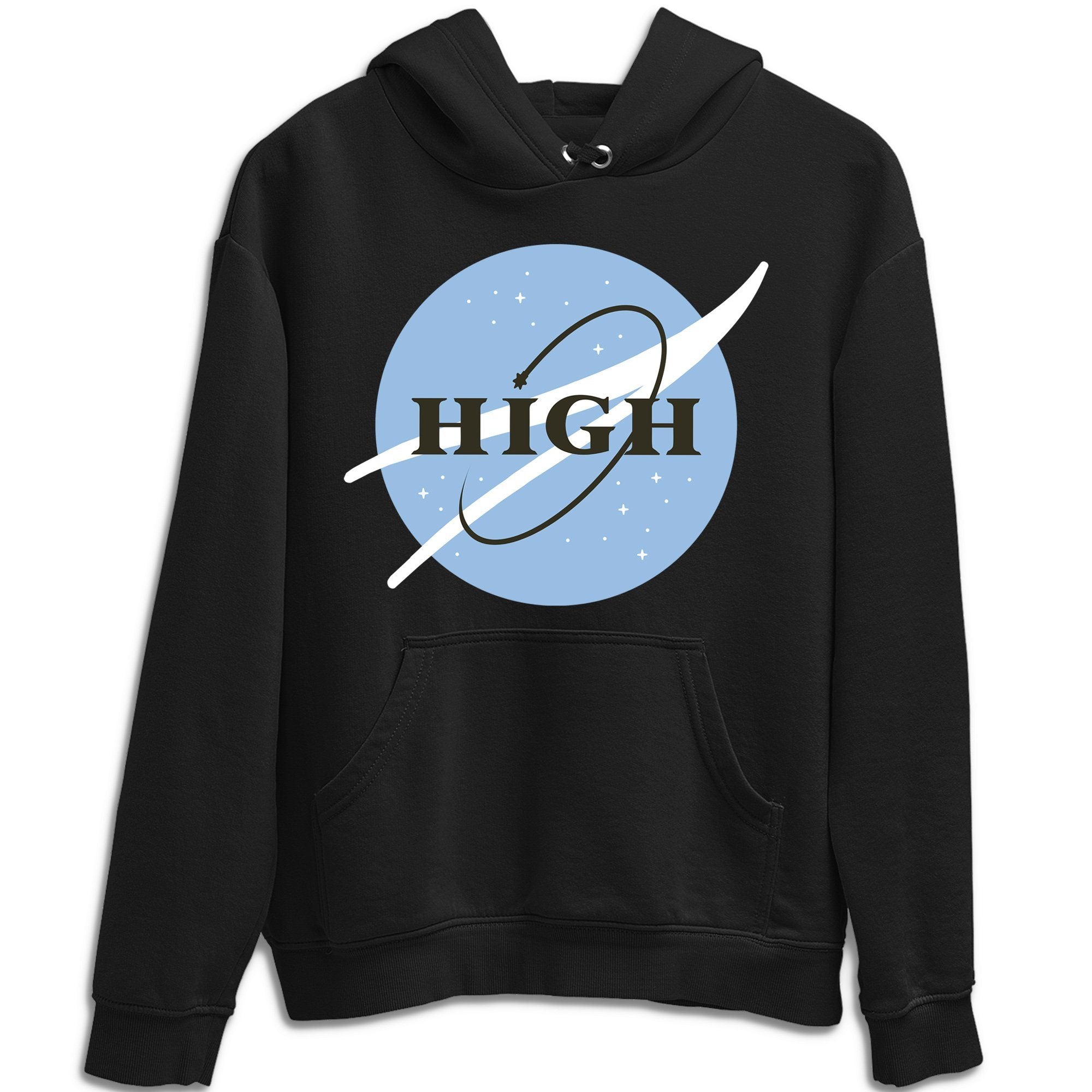 High Unisex Tops - Air Jordan 1 University Blue
