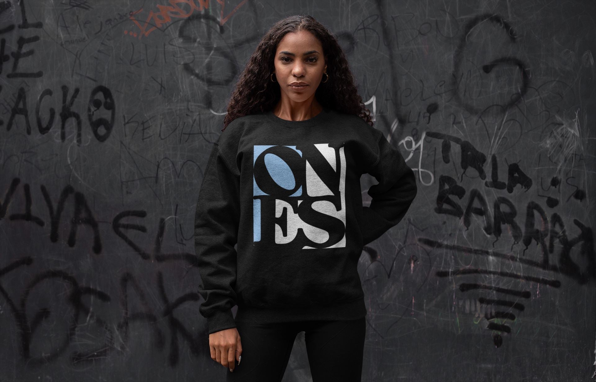 Ones Unisex Tops - Air Jordan 1 University Blue