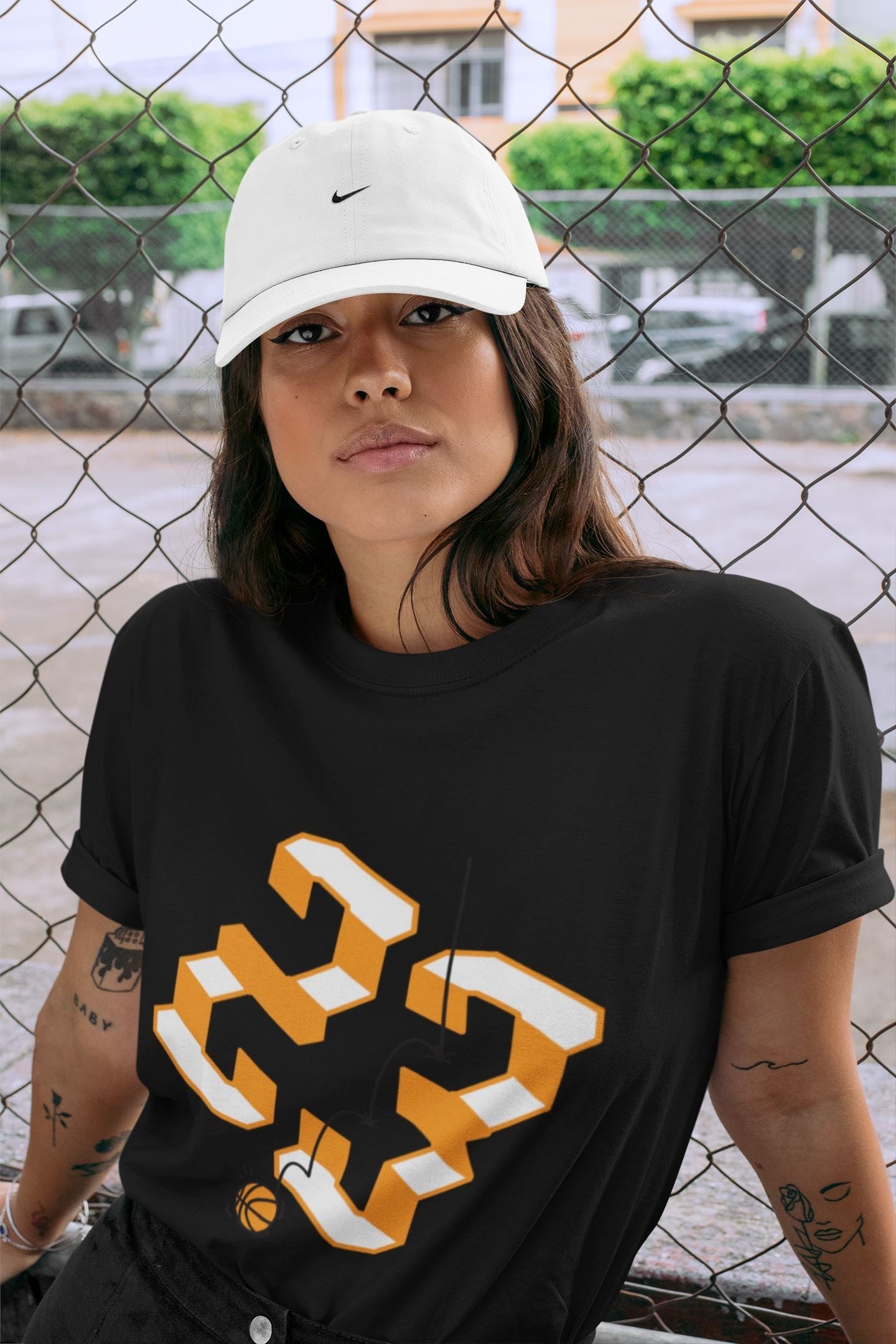 Steps Unisex Tops - Air Jordan 11 Citrus