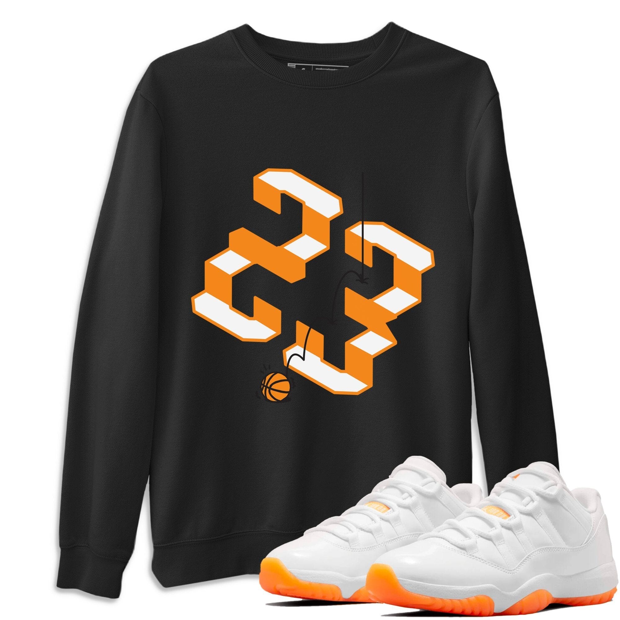 Steps Unisex Tops - Air Jordan 11 Citrus