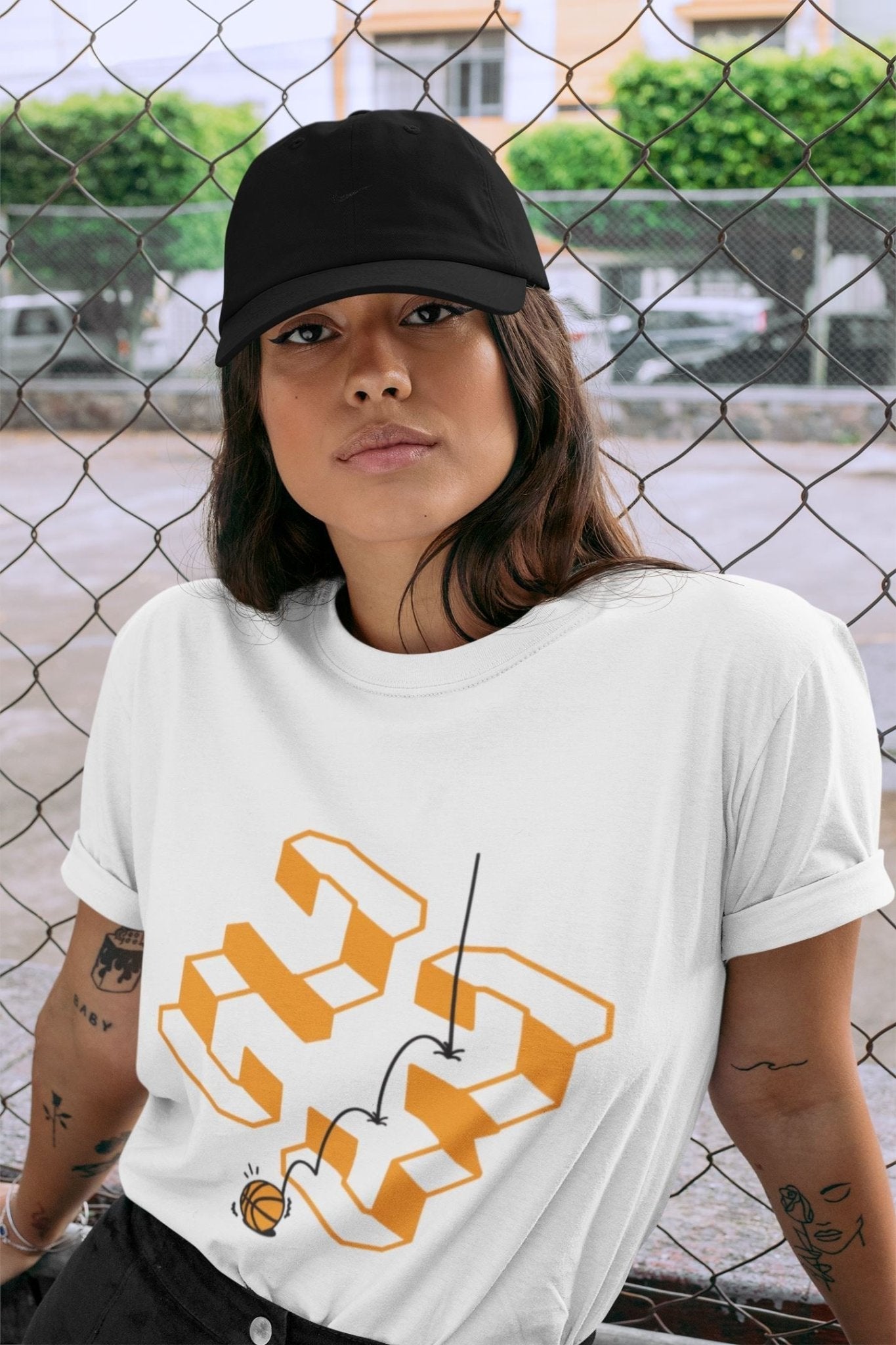 Steps Unisex Tops - Air Jordan 11 Citrus
