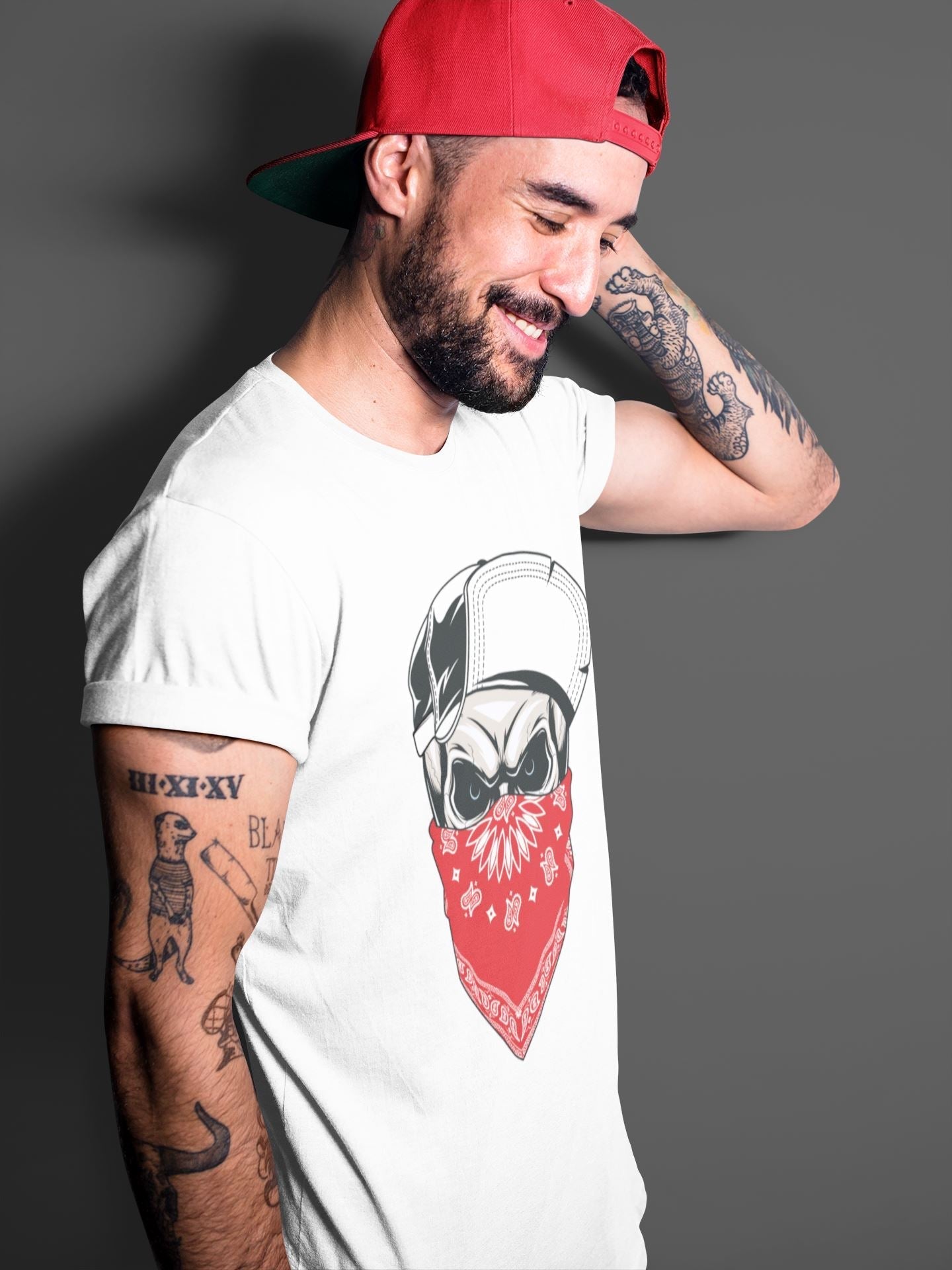 Skull Hat Unisex Tops - Air Jordan 11 Concord Bred