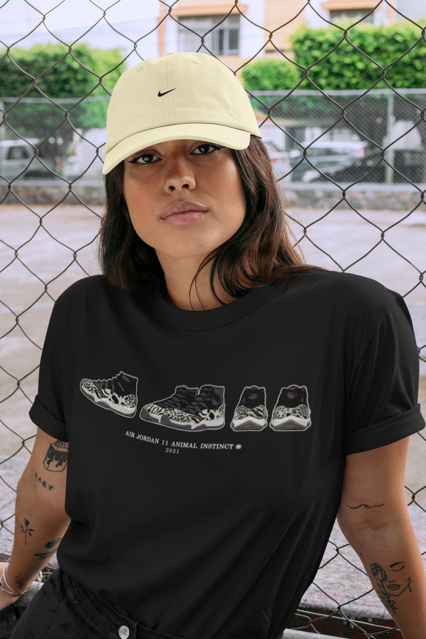 snkmatch Prelude Unisex Tops - Air Jordan 11 Animal Instinct