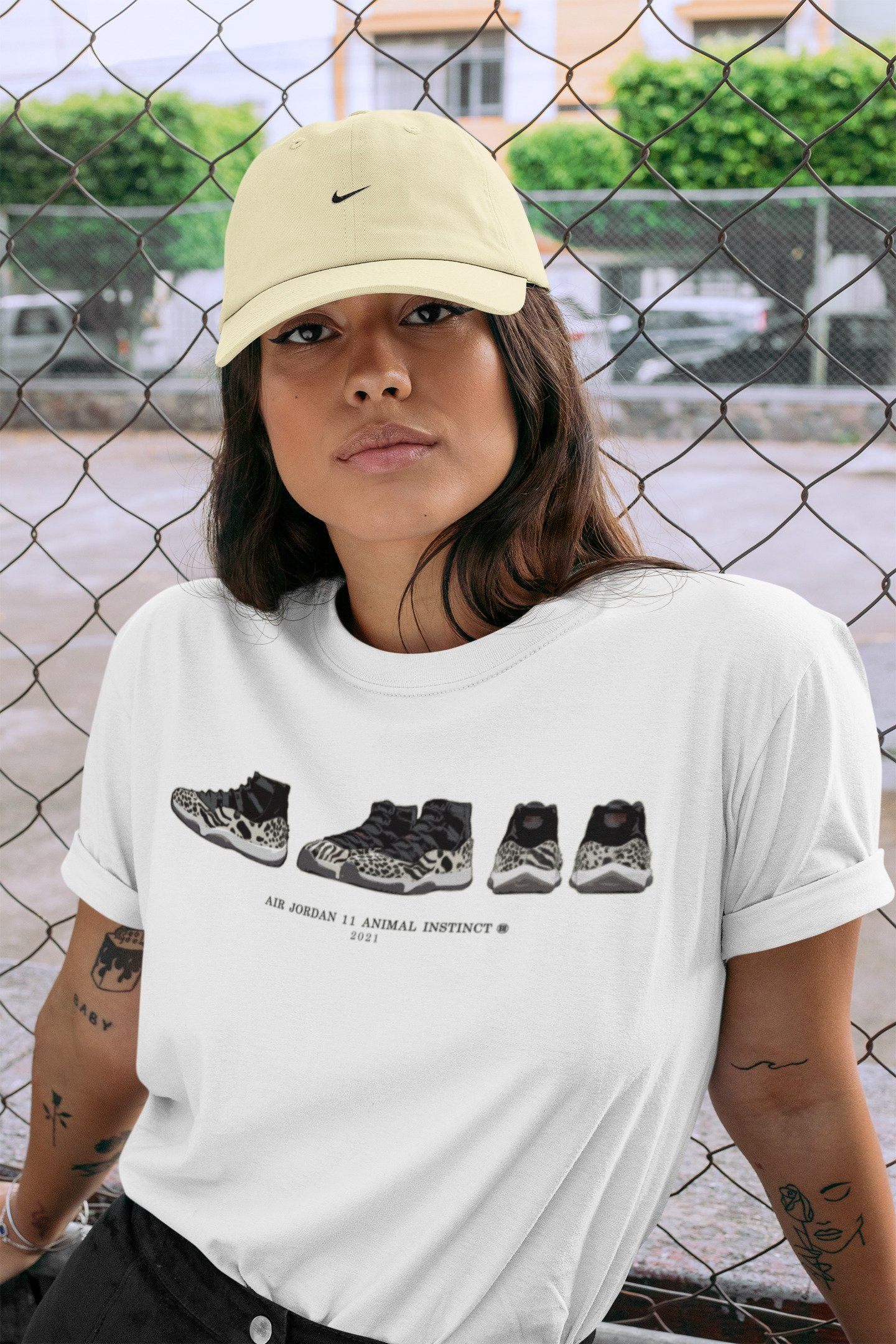 snkmatch Prelude Unisex Tops - Air Jordan 11 Animal Instinct