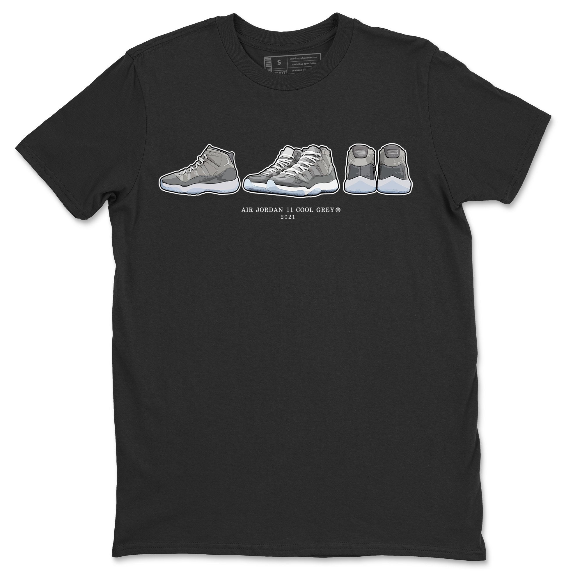 snkmatch Prelude Unisex Tops - Air Jordan 11 Cool Grey
