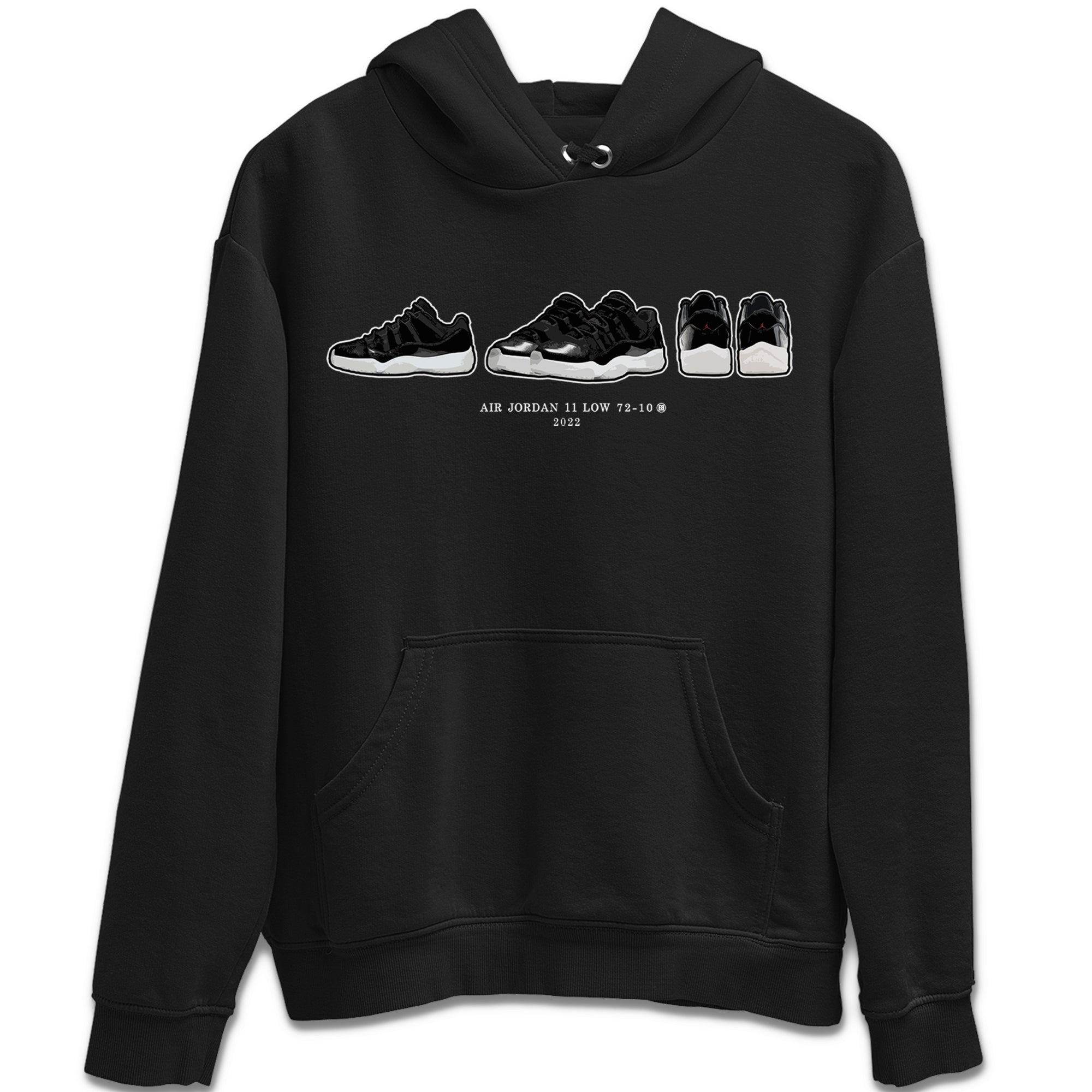 snkmatch Prelude Unisex Tops - Air Jordan 11 72-10