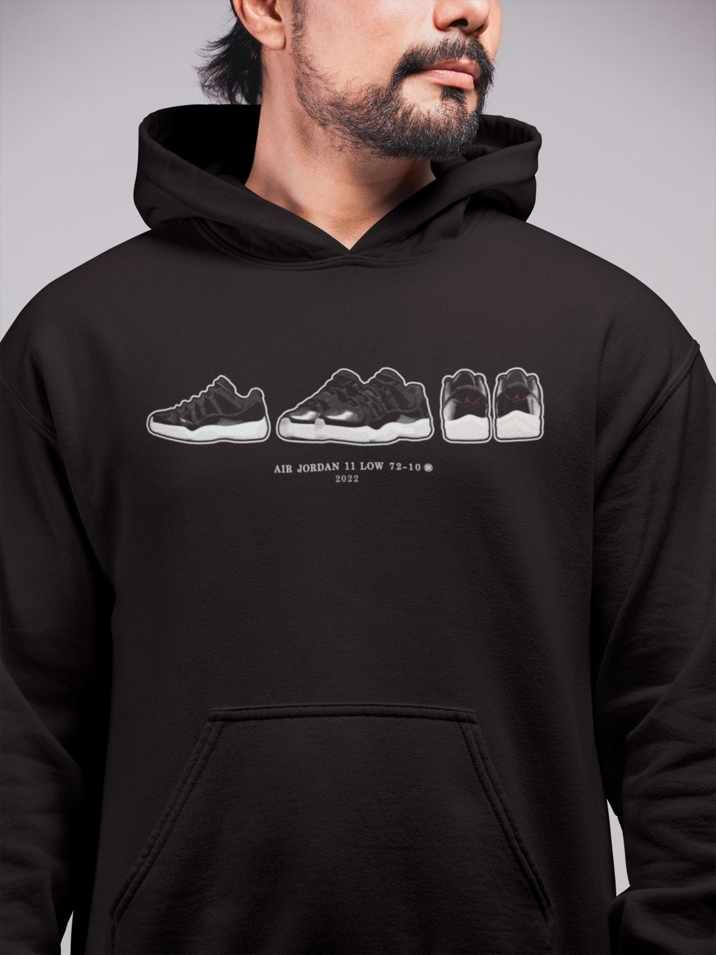 snkmatch Prelude Unisex Tops - Air Jordan 11 72-10