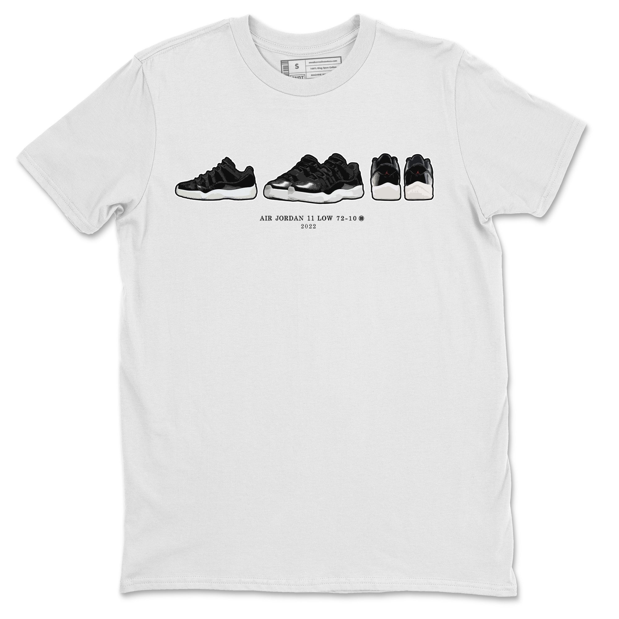 snkmatch Prelude Unisex Tops - Air Jordan 11 72-10