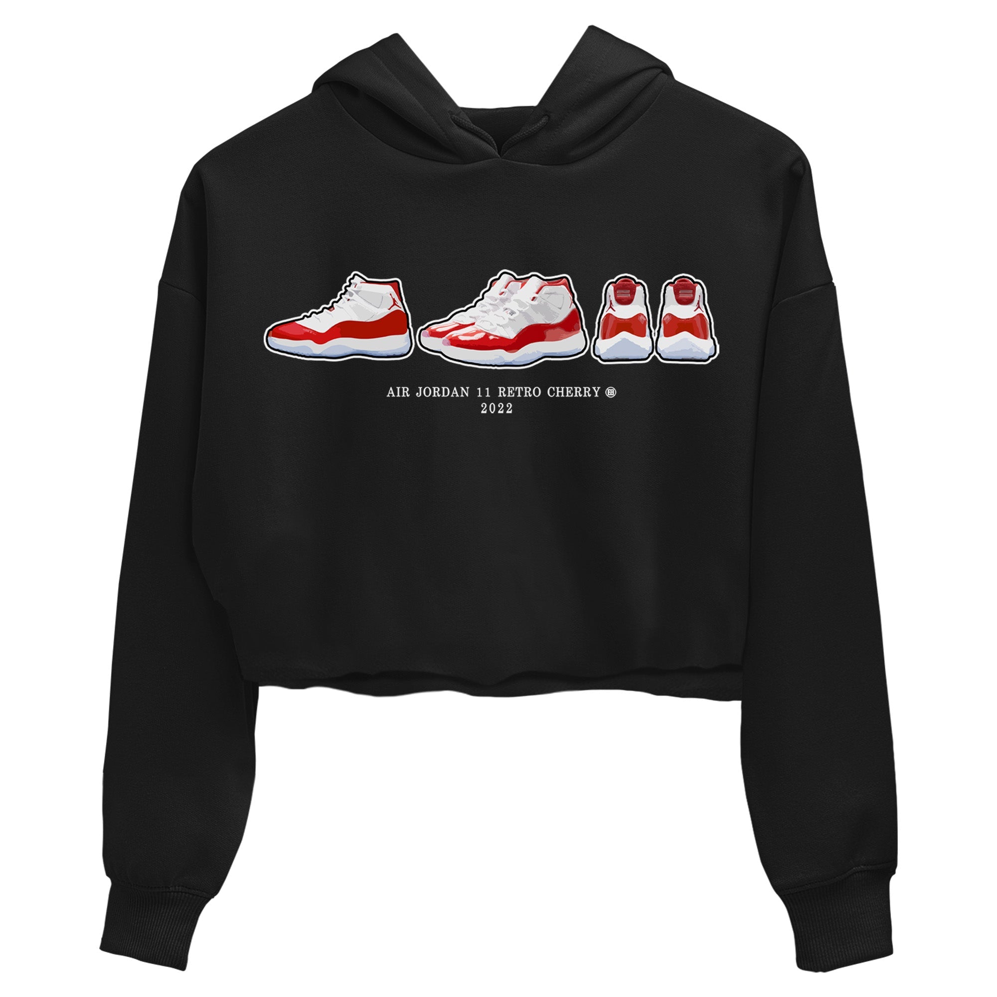 snkmatch Prelude Women's Tops - Air Jordan 11 Cherry